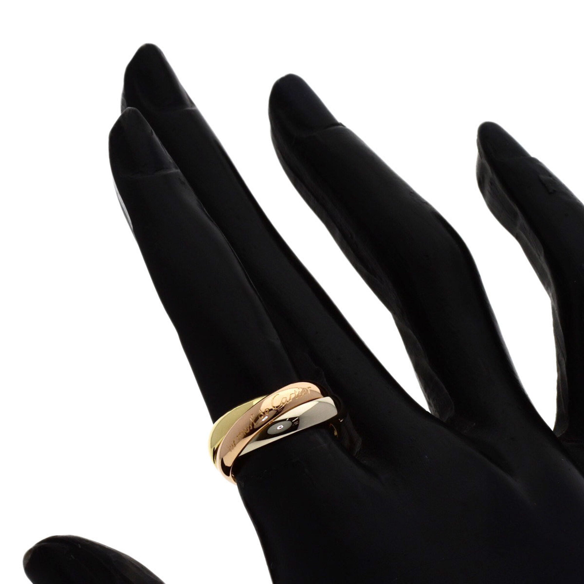 Cartier Yellow Gold (18K) Pink Gold (18K) White Gold (18K) Band Ring (Pre-Owned)
