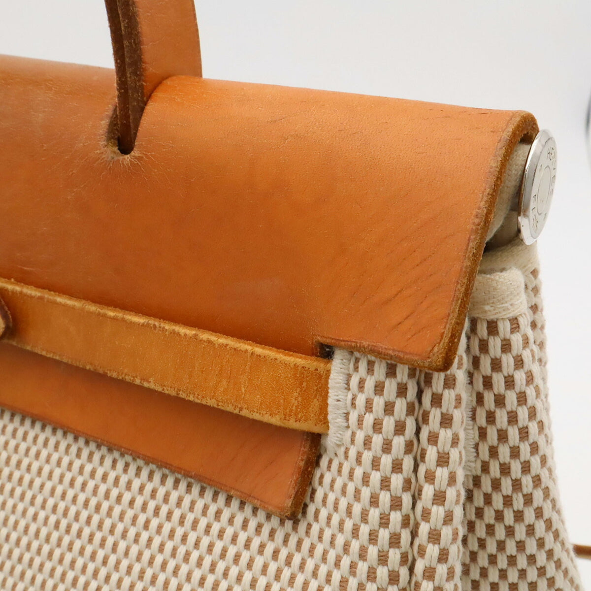 Hermes Beige Backpack Handbag (Pre-Owned)