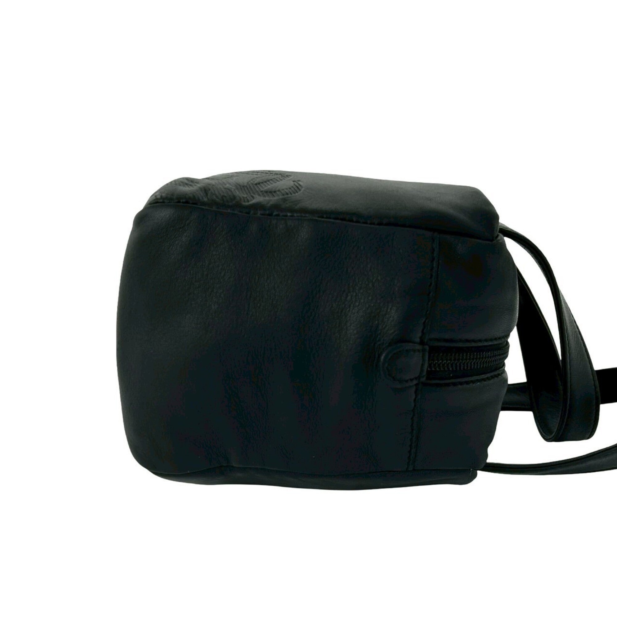Loewe Black Leather Handbag Tote Bag (Pre-Owned)