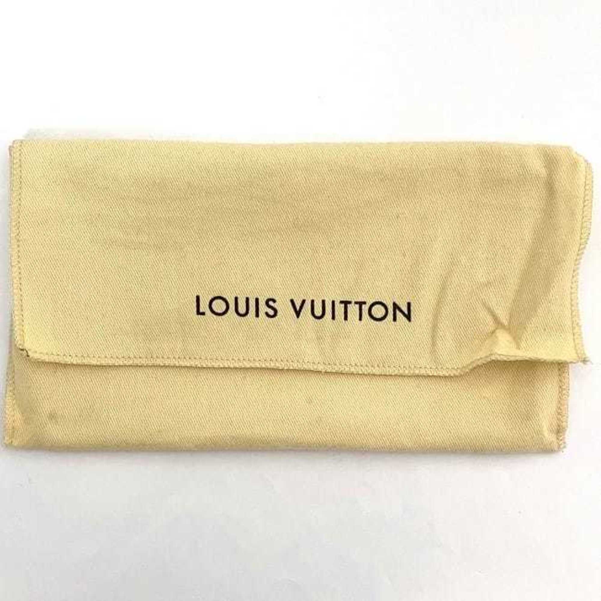 Louis Vuitton Gray White Damier Canvas Long Wallet (Bi-Fold) (Pre-Owned)