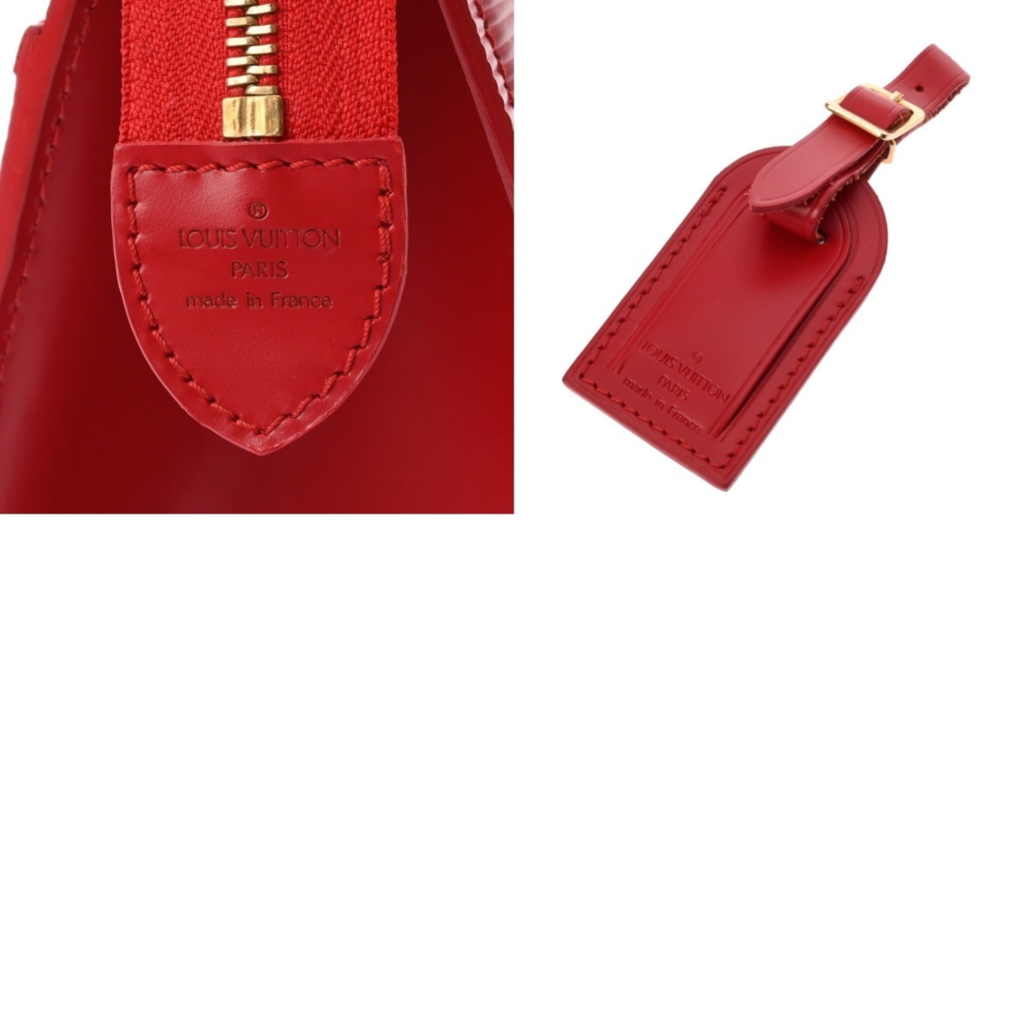 Louis Vuitton Epi Castilian Red Epi Leather Handbag (Pre-Owned)