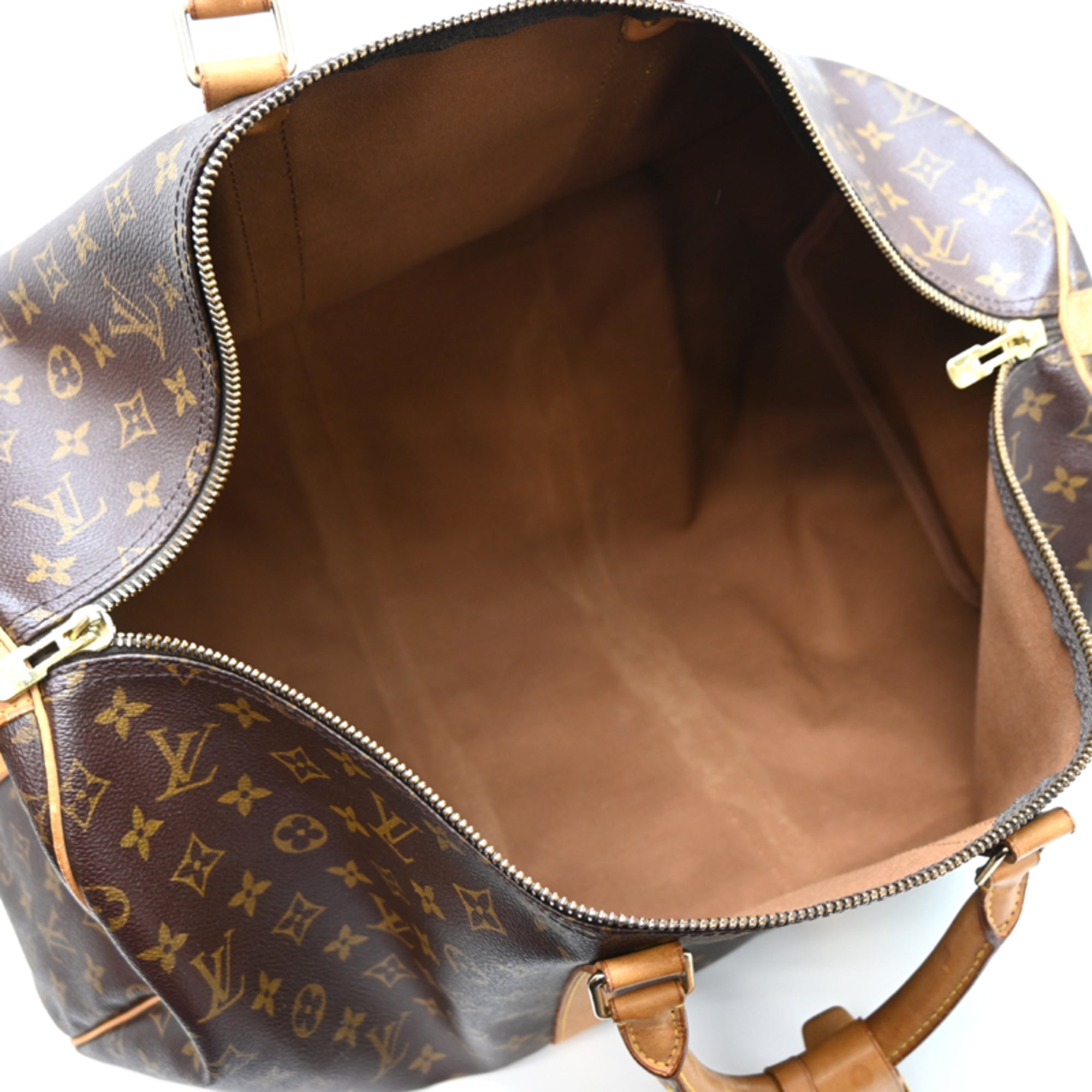 Louis Vuitton Brown Monogram Boston Bag (Pre-Owned)