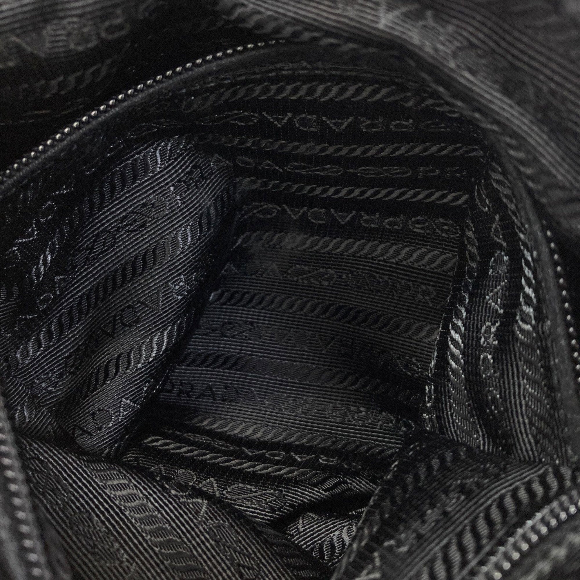 Prada Black Nylon Shoulder Bag (Pre-Owned)