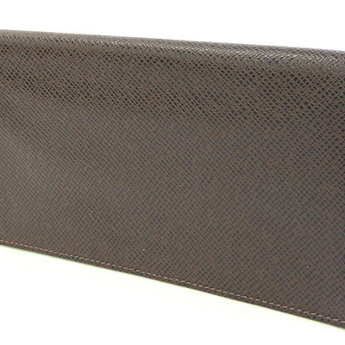 Louis Vuitton Grizzly Taiga Leather Long Bill Wallet (Bi-Fold) (Pre-Owned)