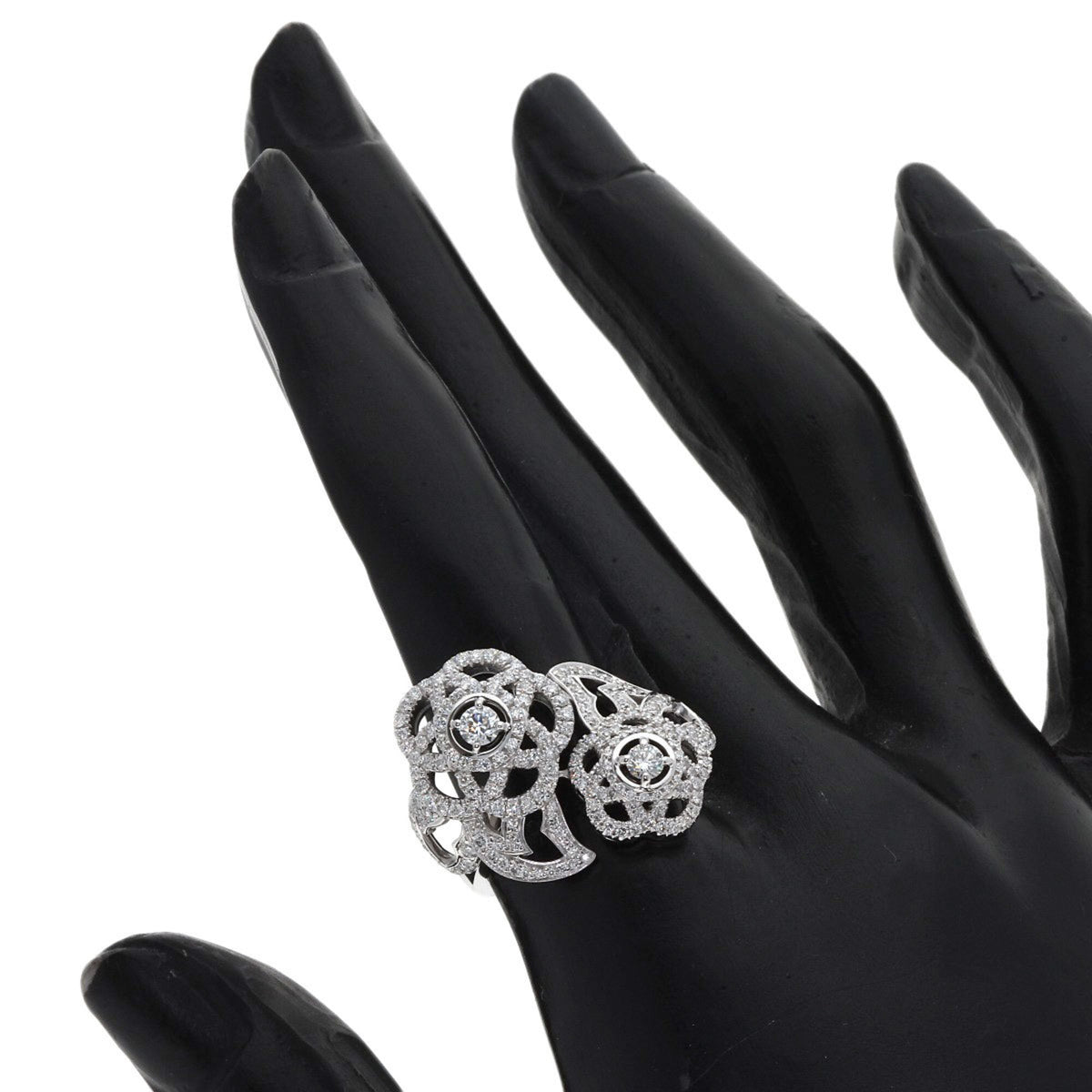 Chanel White Gold (18K) Band Ring (Pre-Owned)