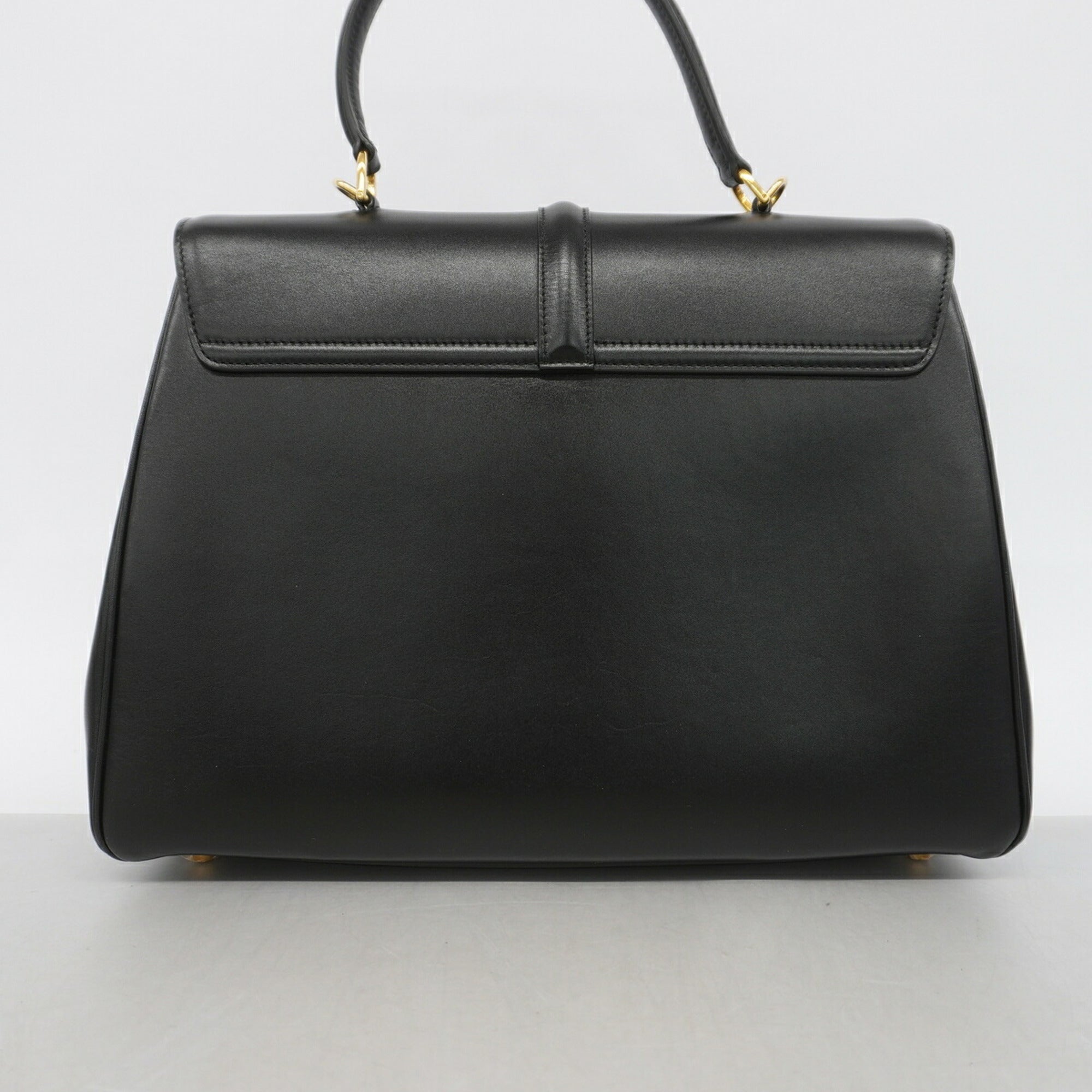 Celine Black Leather Handbag (Pre-Owned)