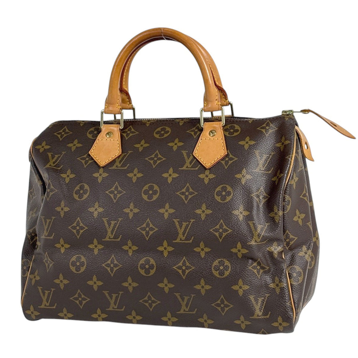 Louis Vuitton Brown Monogram Boston Bag Handbag (Pre-Owned)