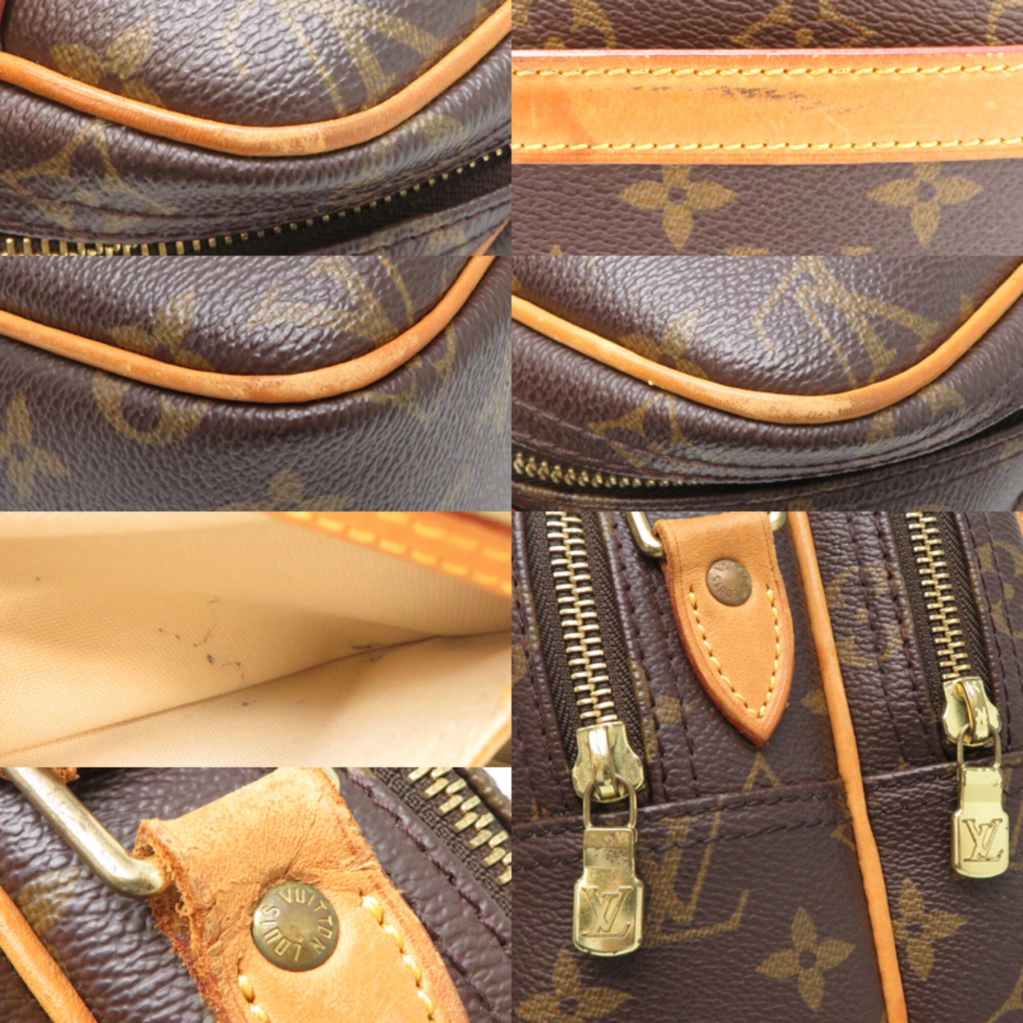 Louis Vuitton Brown Monogram Shoulder Bag (Pre-Owned)