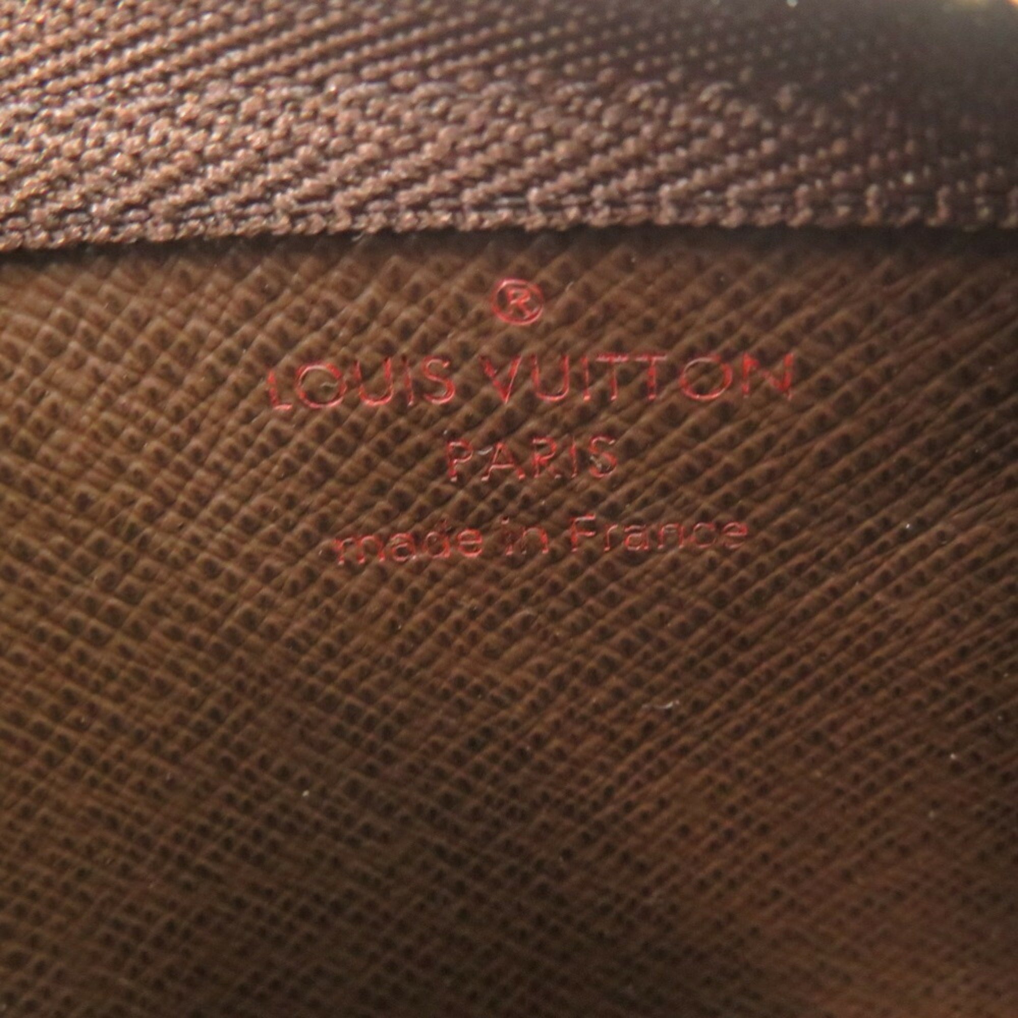 Louis Vuitton Damier Brown Damier Canvas Coin Purse/Coin Case (Pre-Owned)