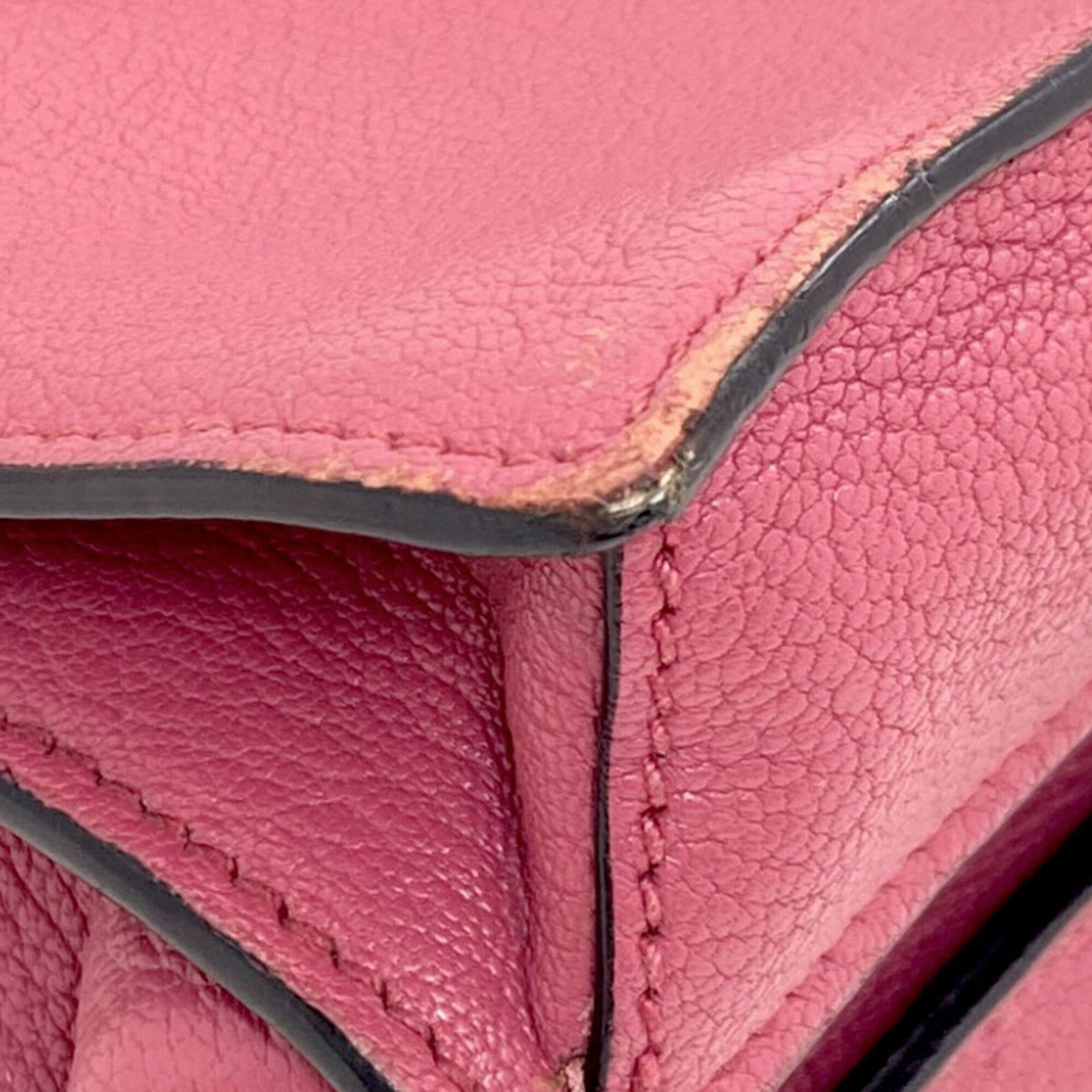 Miu Miu Pink Leather Handbag (Pre-Owned)