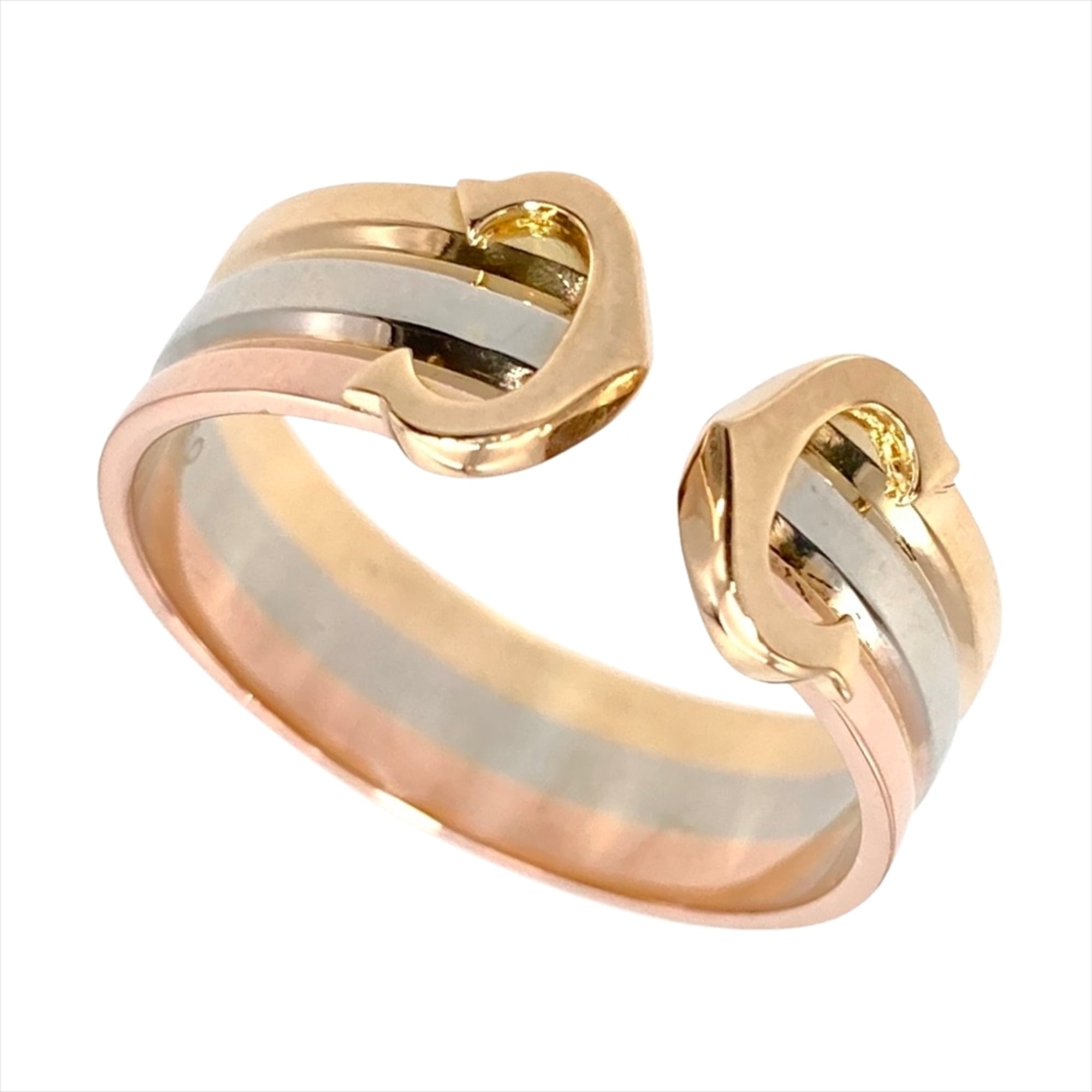 Cartier Yellow Gold (18K) Pink Gold (18K) White Gold (18K) Band Ring (Pre-Owned)