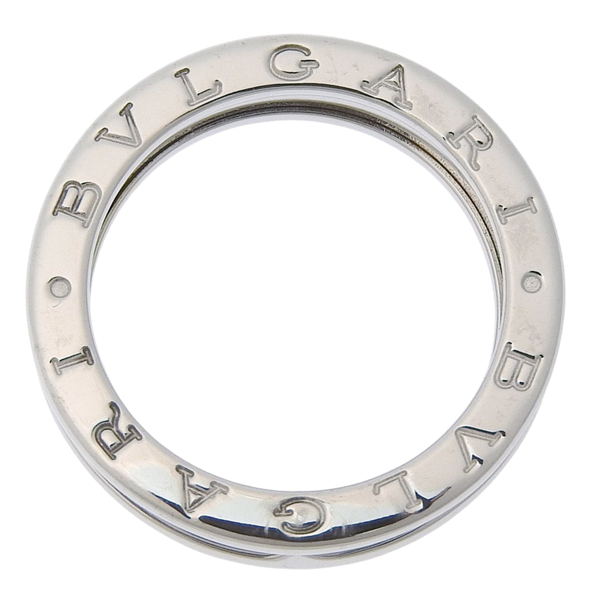 Bvlgari White Gold White Gold (18K) Band Ring (Pre-Owned)