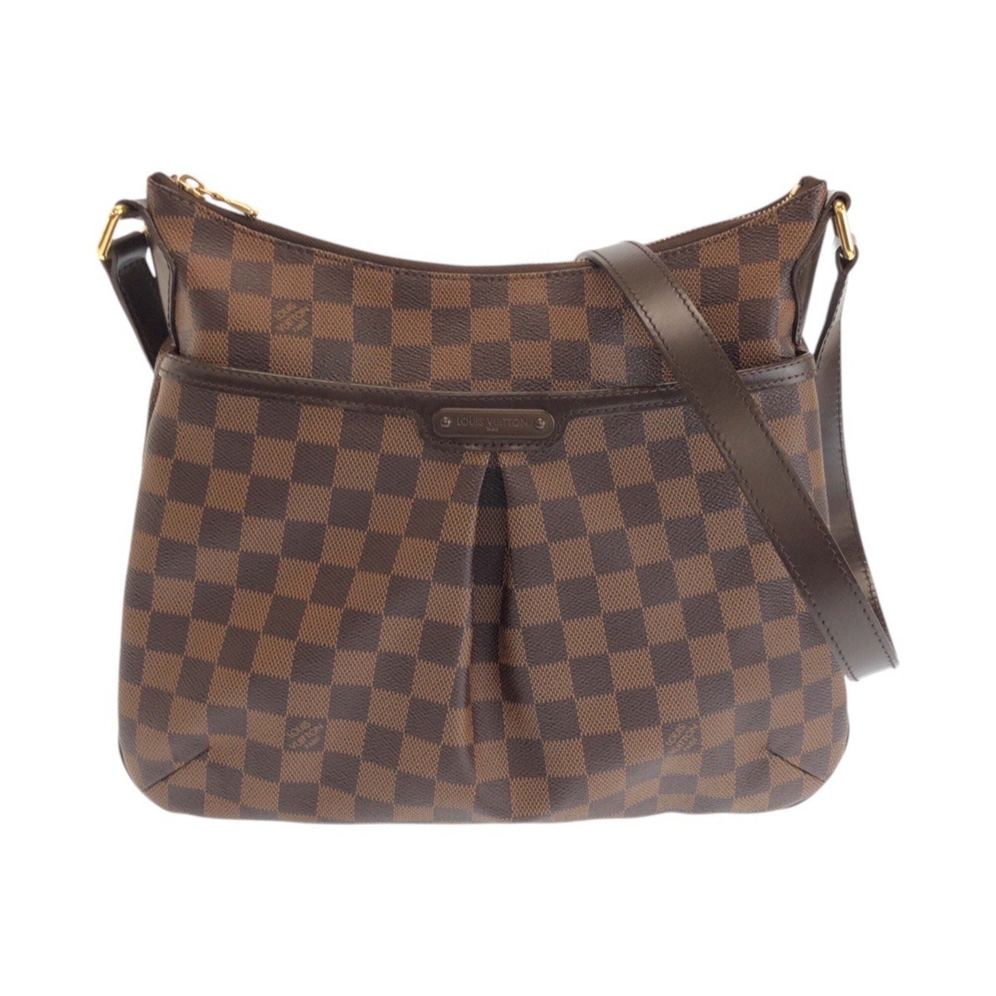 Louis Vuitton Brown Damier Canvas Pvc Leather Messenger Bag Shoulder Bag (Pre-Owned)