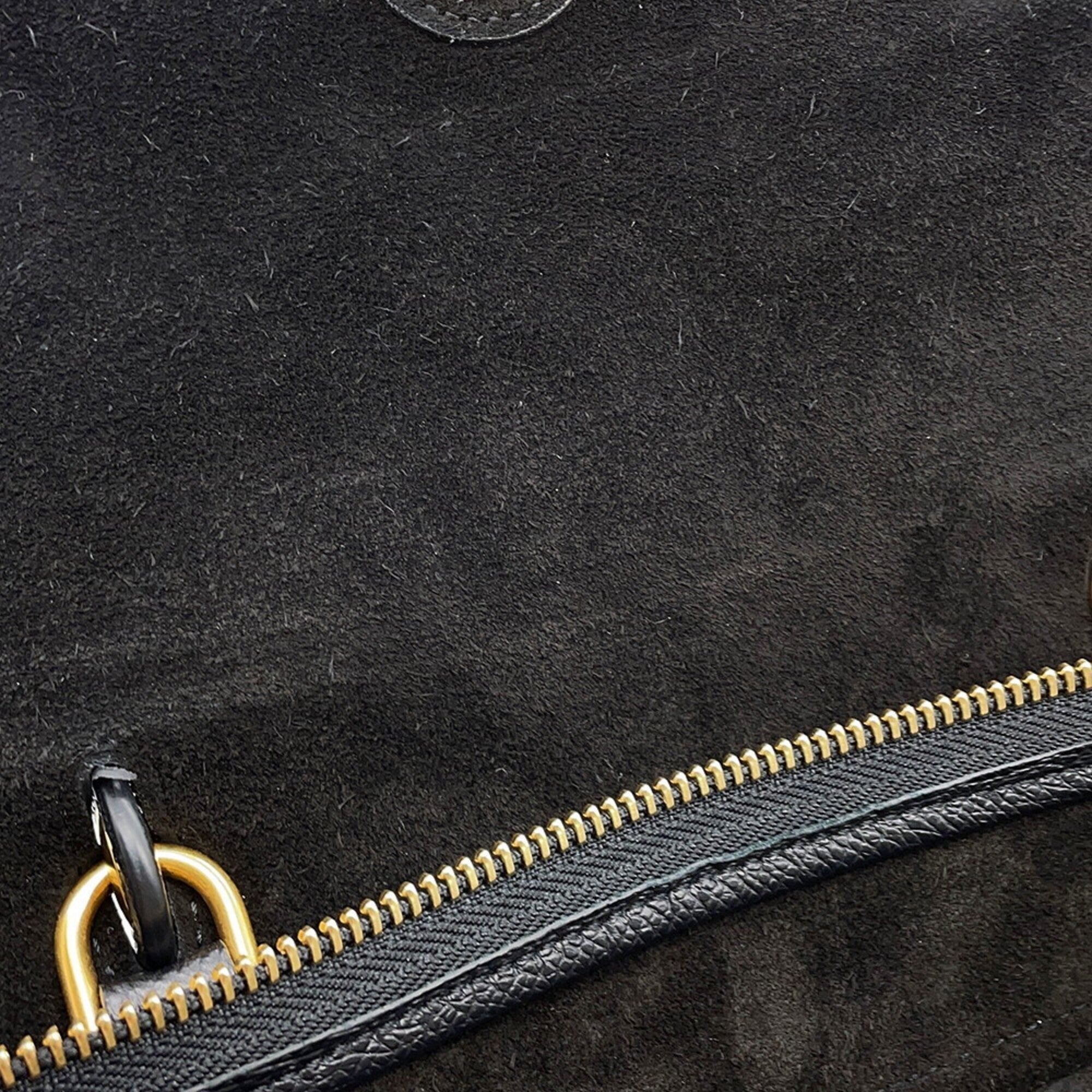 Celine Black Leather Handbag Shoulder Bag (Pre-Owned)