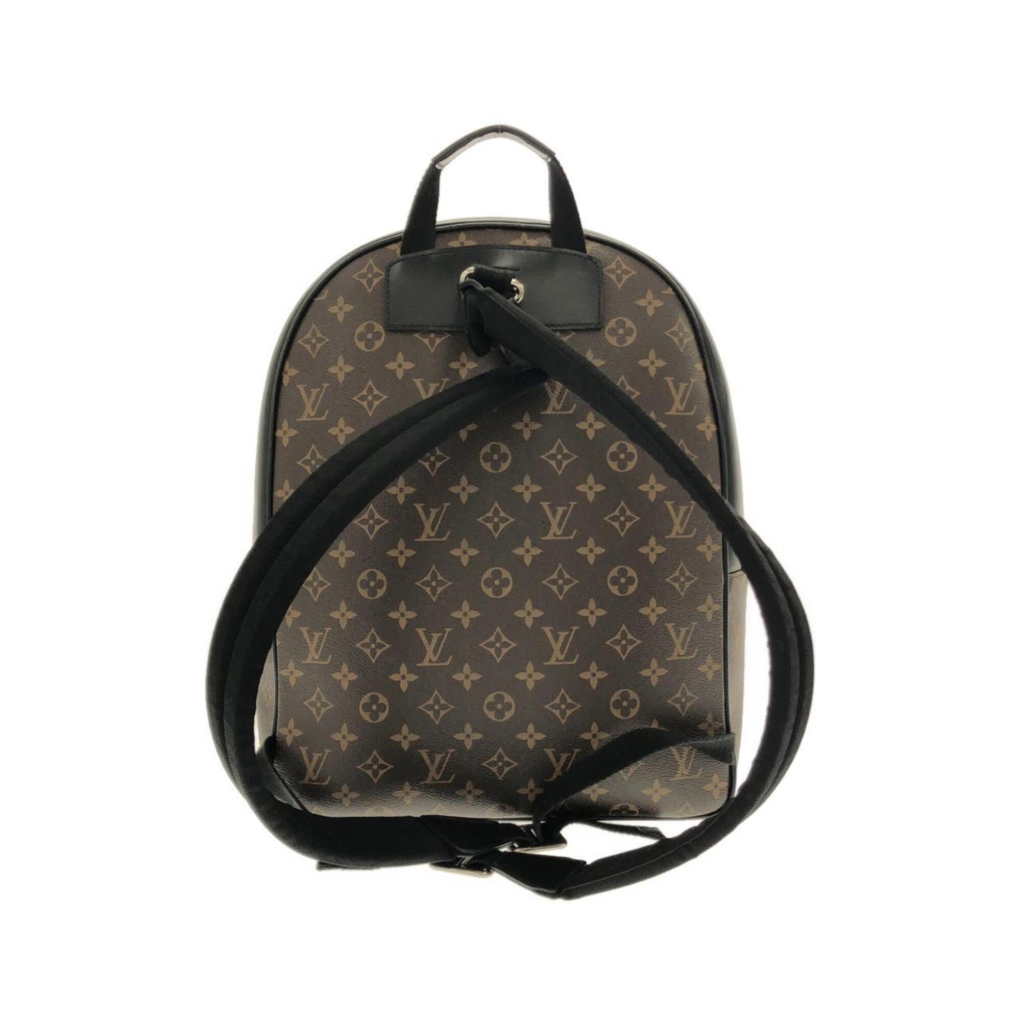 Louis Vuitton Marron Coated Canvas Backpack (Pre-Owned)