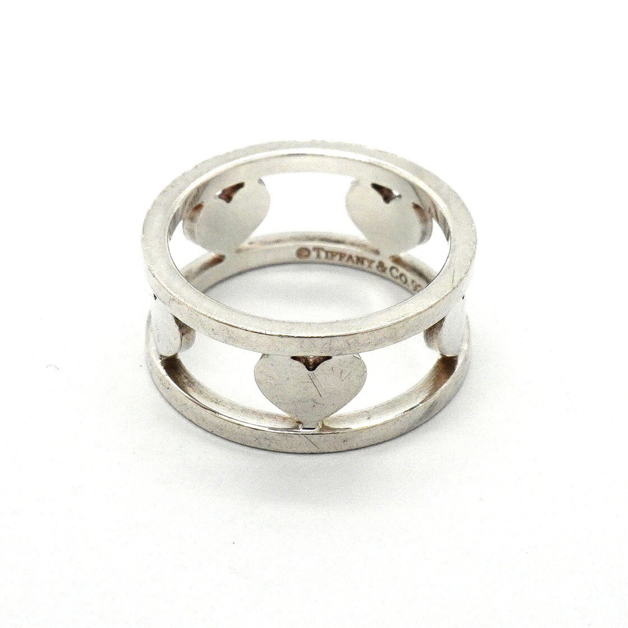Tiffany Silver 925 Band Ring (Pre-Owned)