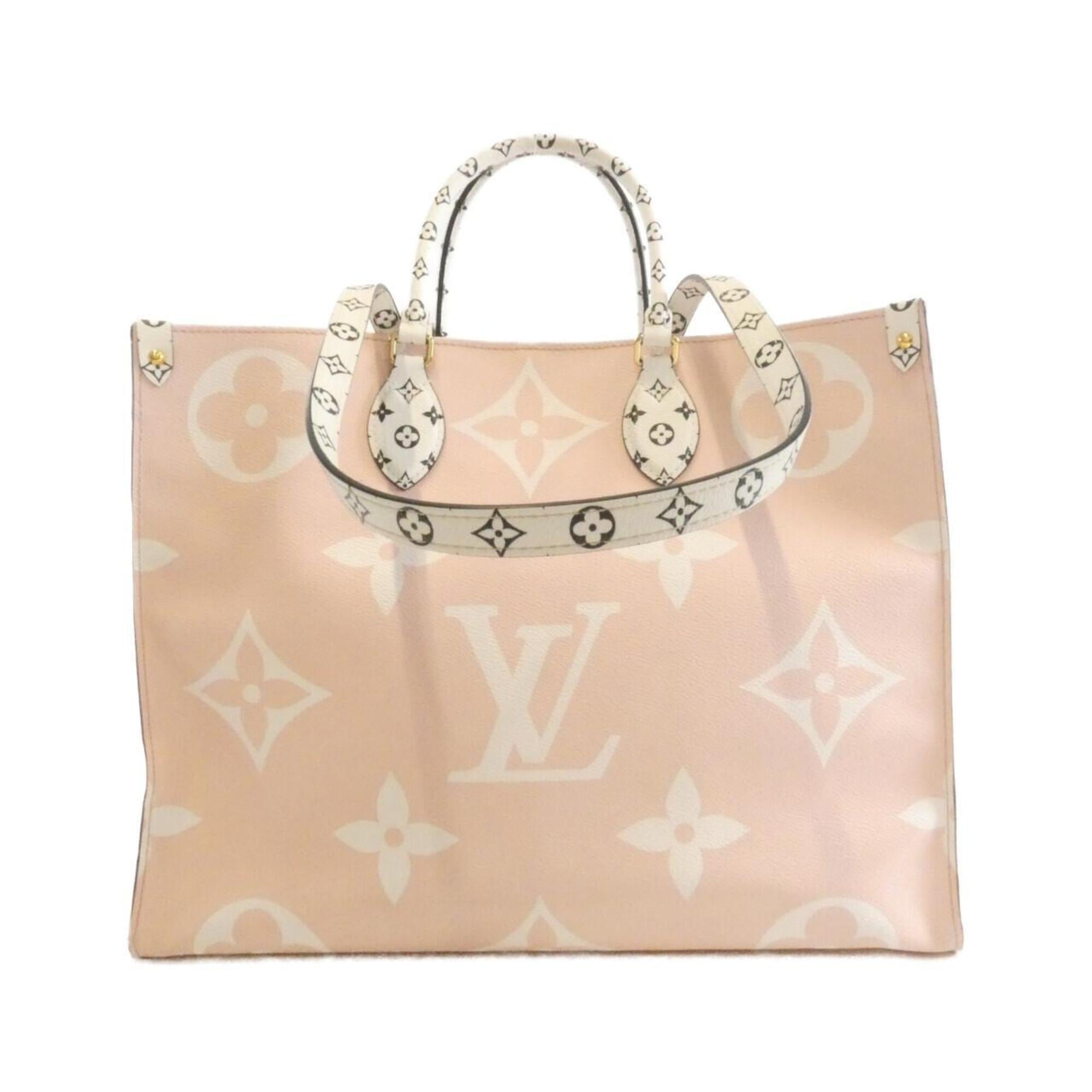 Louis Vuitton Red Color Rouge Coated Canvas Handbag (Pre-Owned)