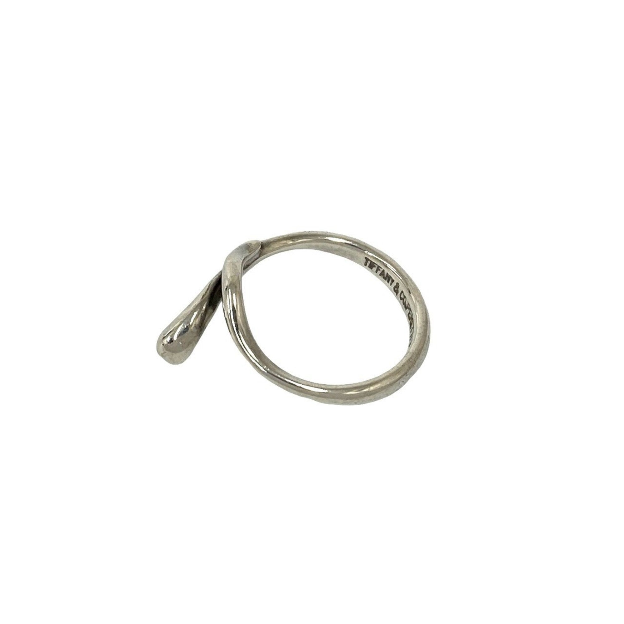 Tiffany Silver Silver 925 Band Ring (Pre-Owned)
