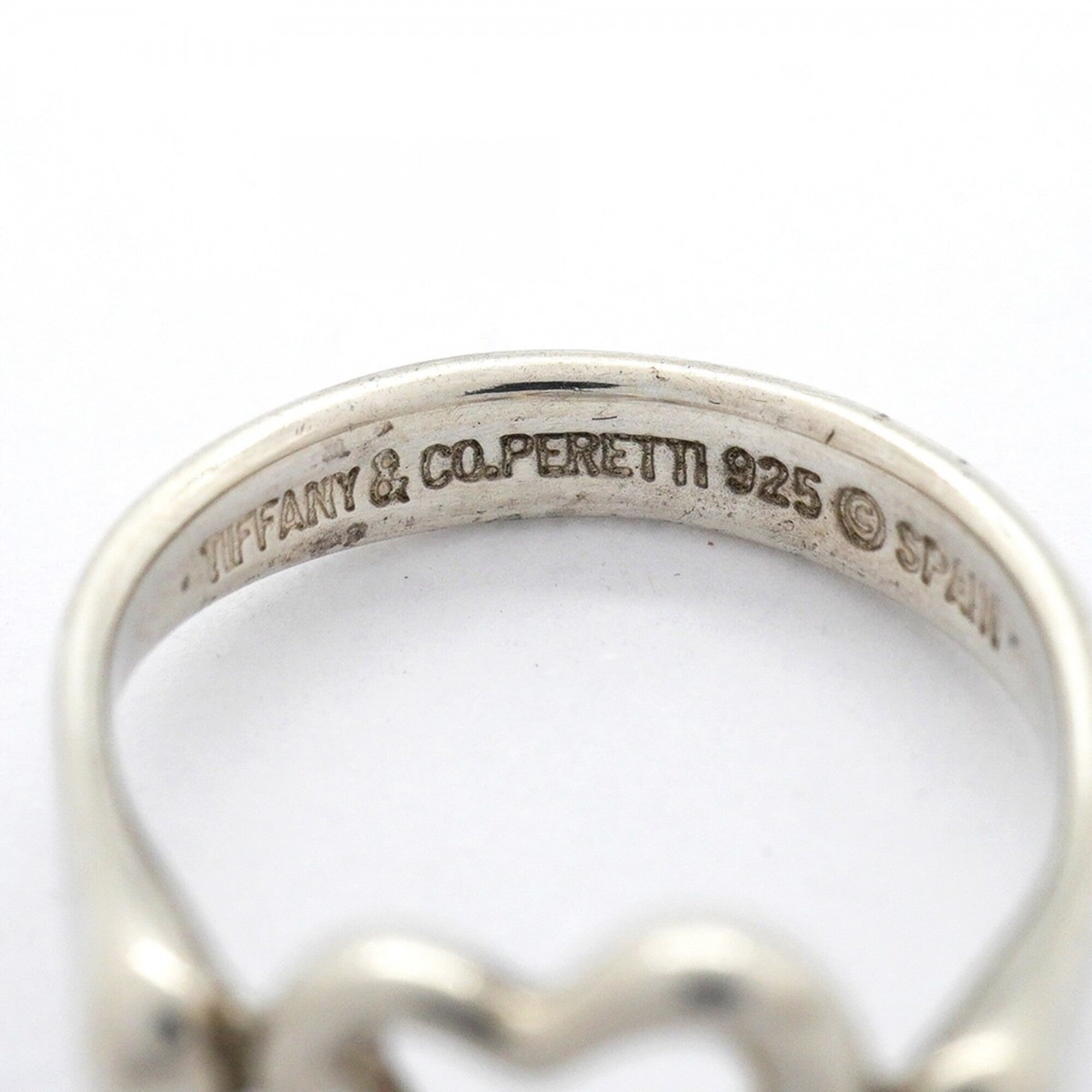 Tiffany Silver 925 Band Ring (Pre-Owned)