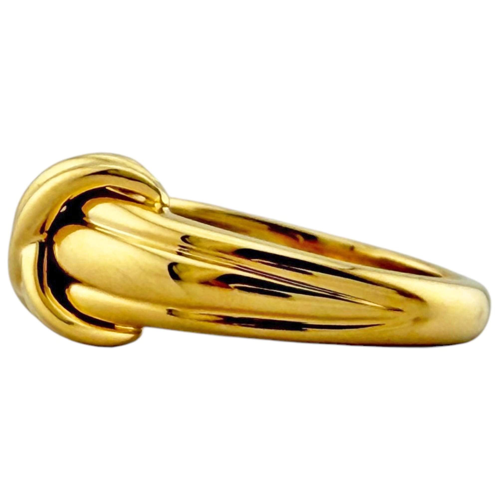 Tiffany Gold Yellow Gold (18K) Band Ring (Pre-Owned)