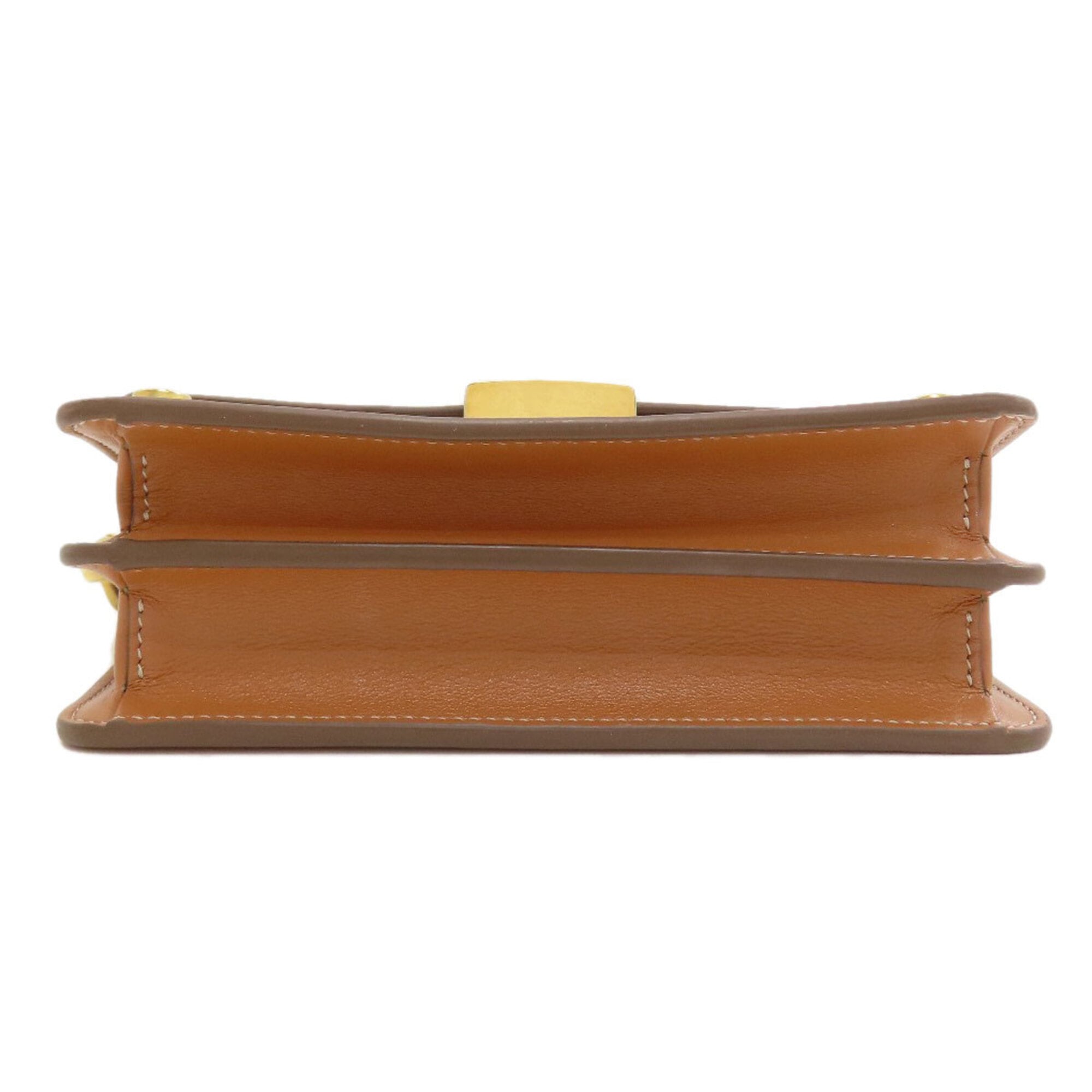 Tod's Brown Leather Shoulder Bag (Pre-Owned)