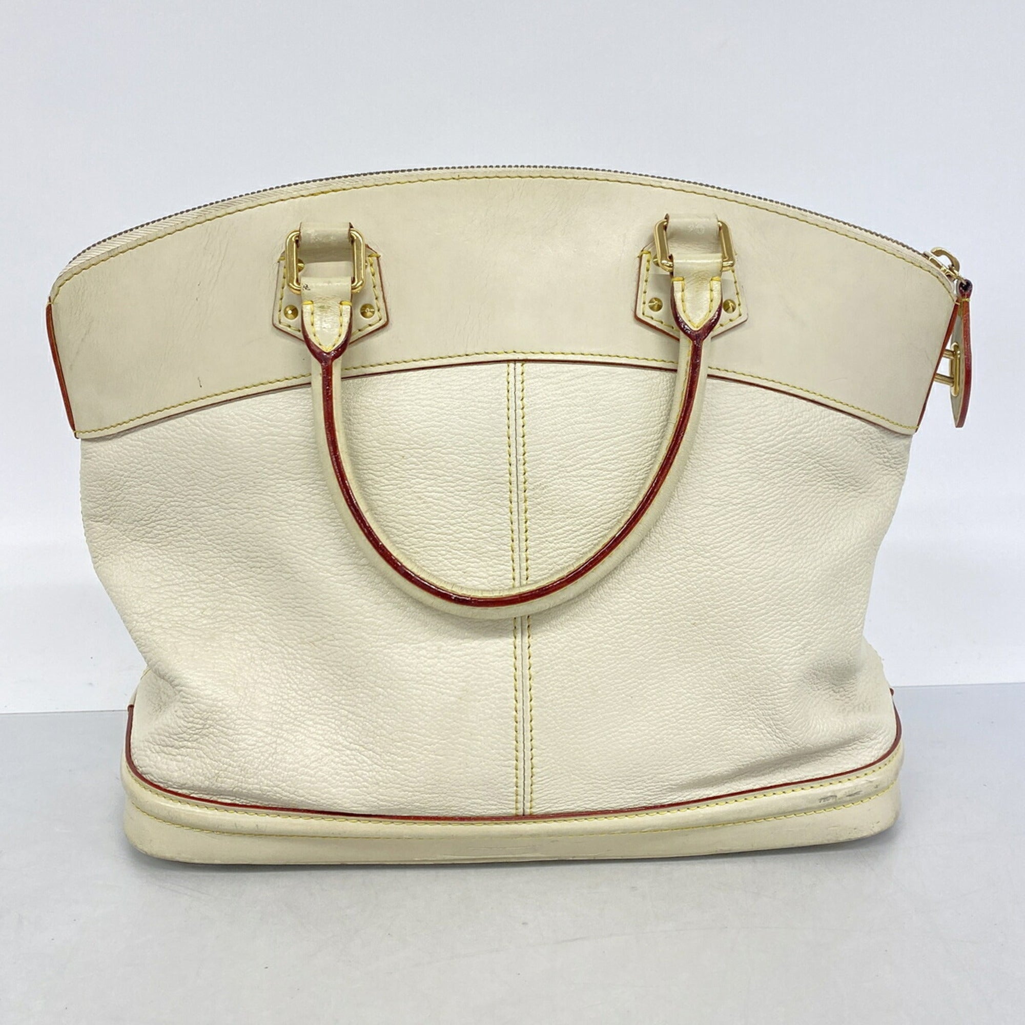 Louis Vuitton Blanc Handbag (Pre-Owned)