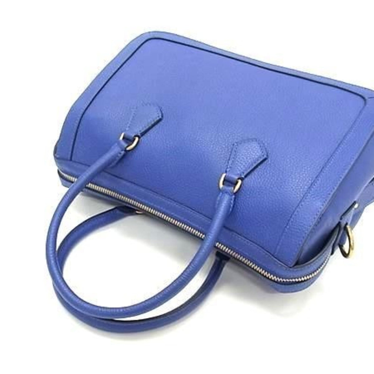Kate Spade Blue Leather Handbag Shoulder Bag (Pre-Owned)