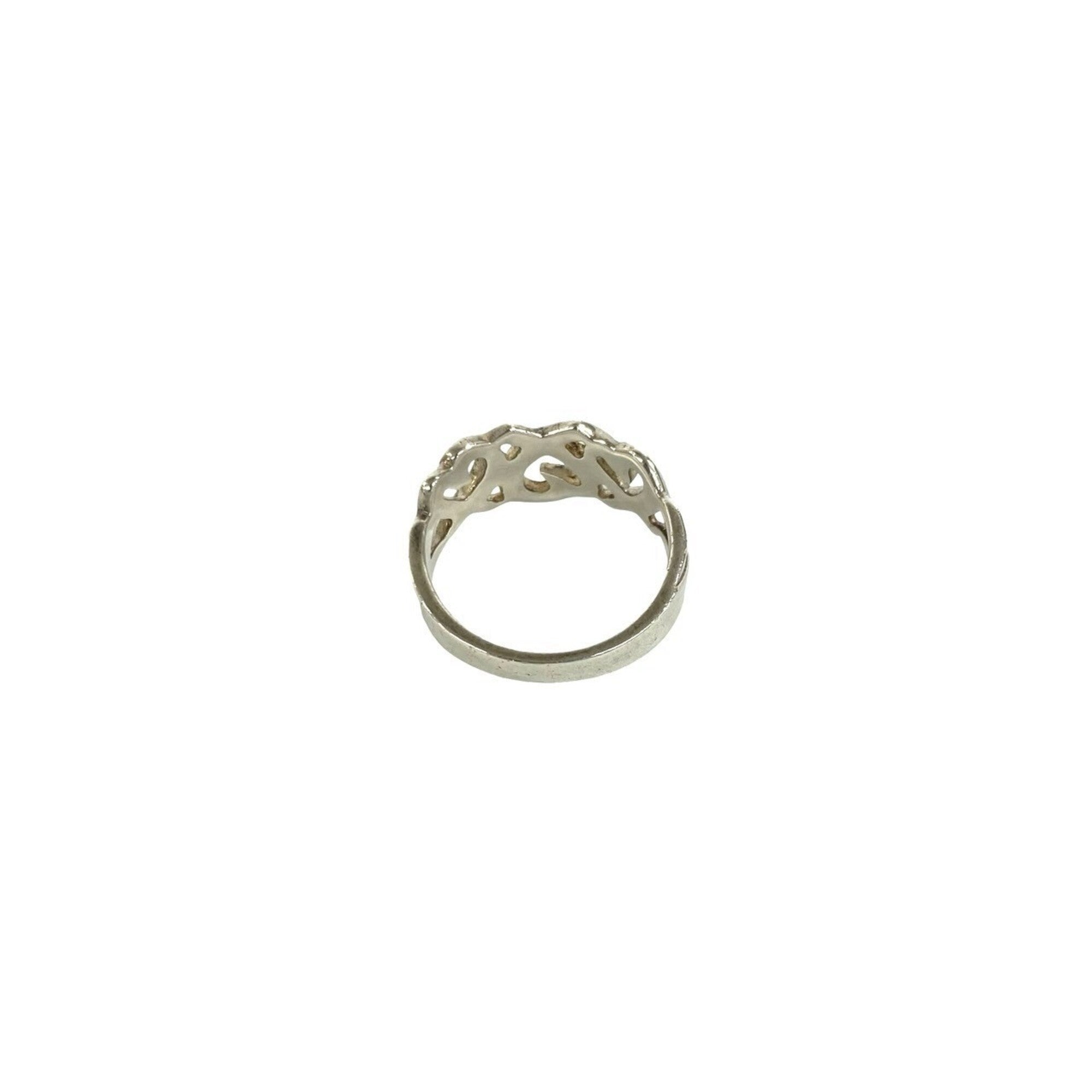Tiffany Silver Silver 925 Band Ring (Pre-Owned)