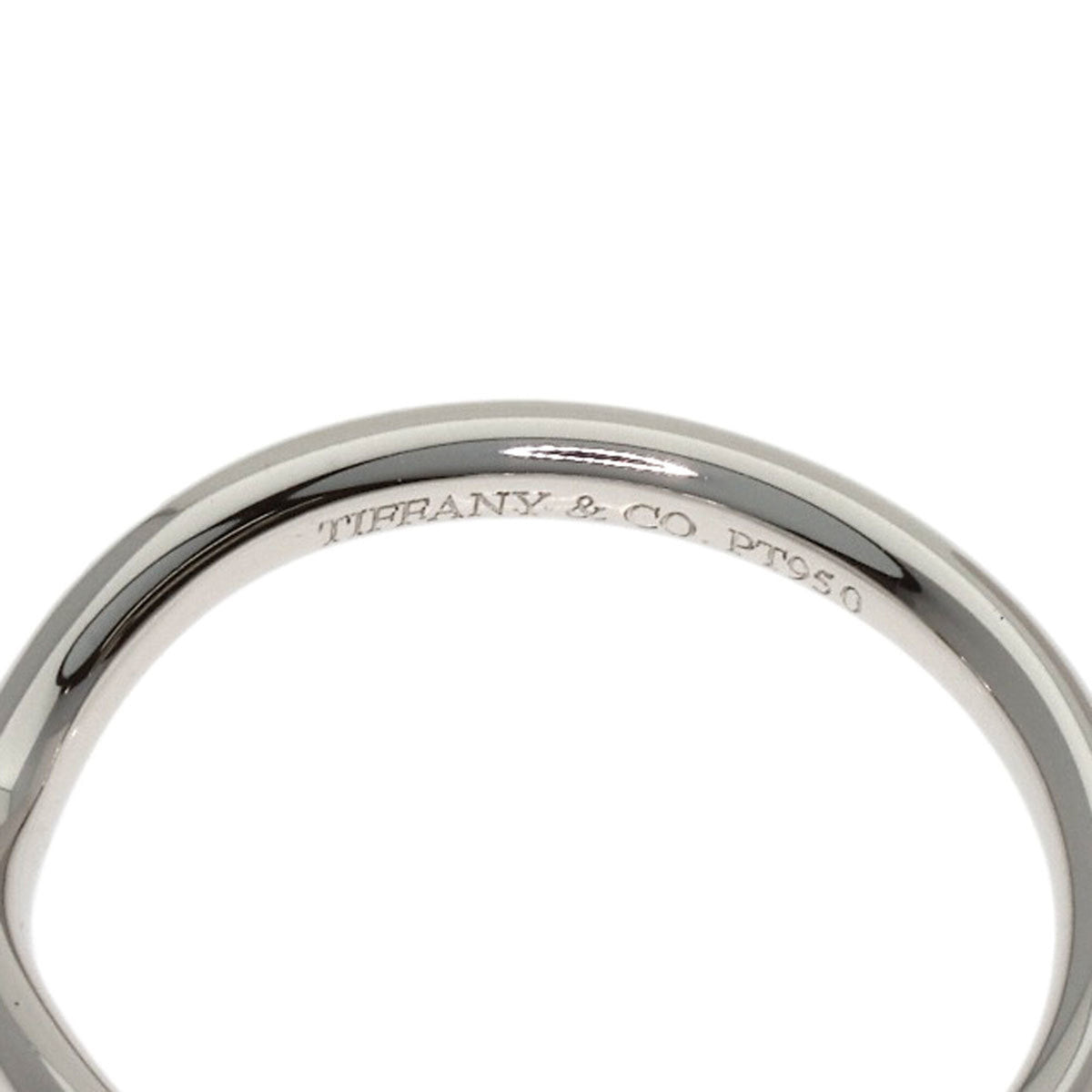 Tiffany Platinum 950 Band Ring (Pre-Owned)