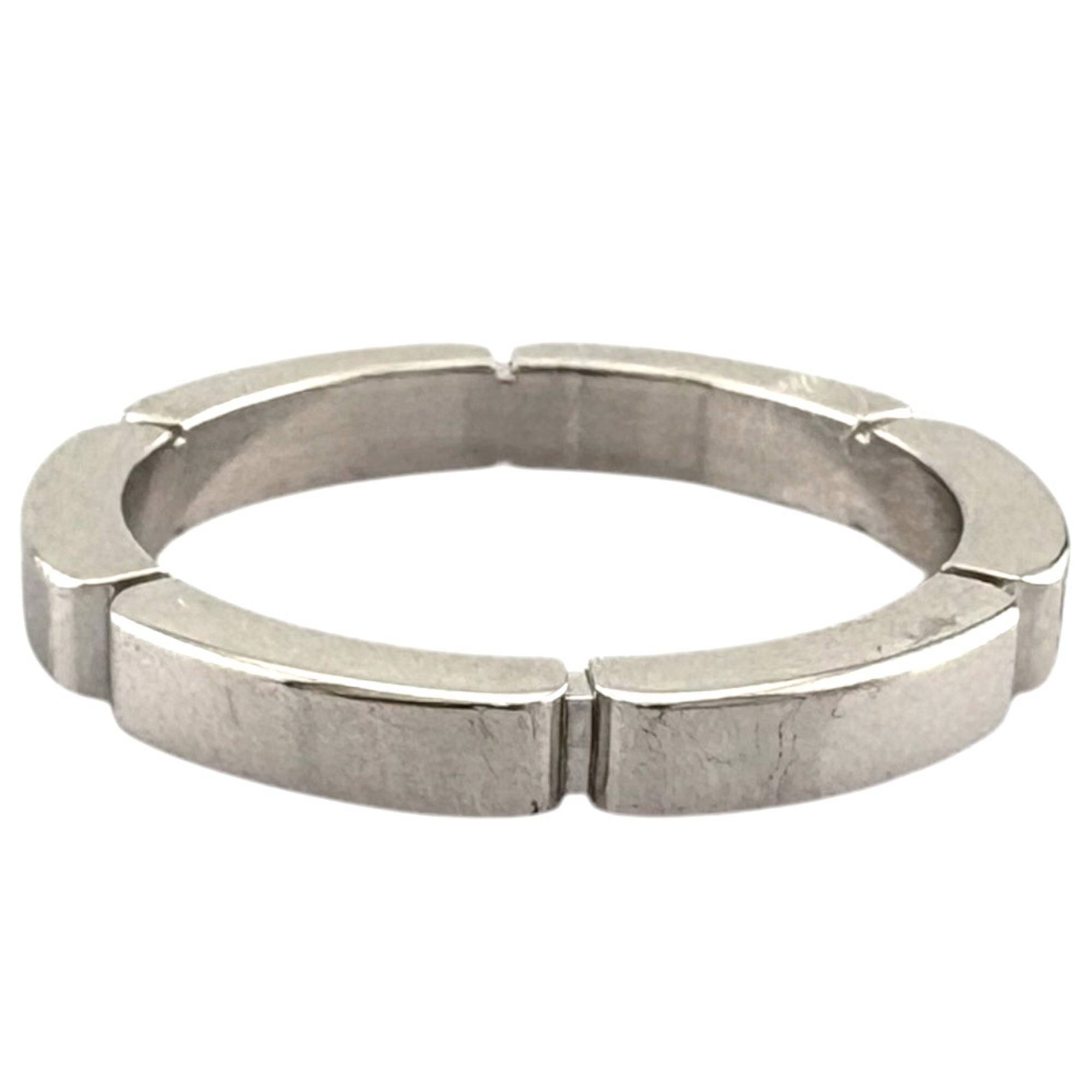 Cartier Silver White Gold (18K) Band Ring (Pre-Owned)