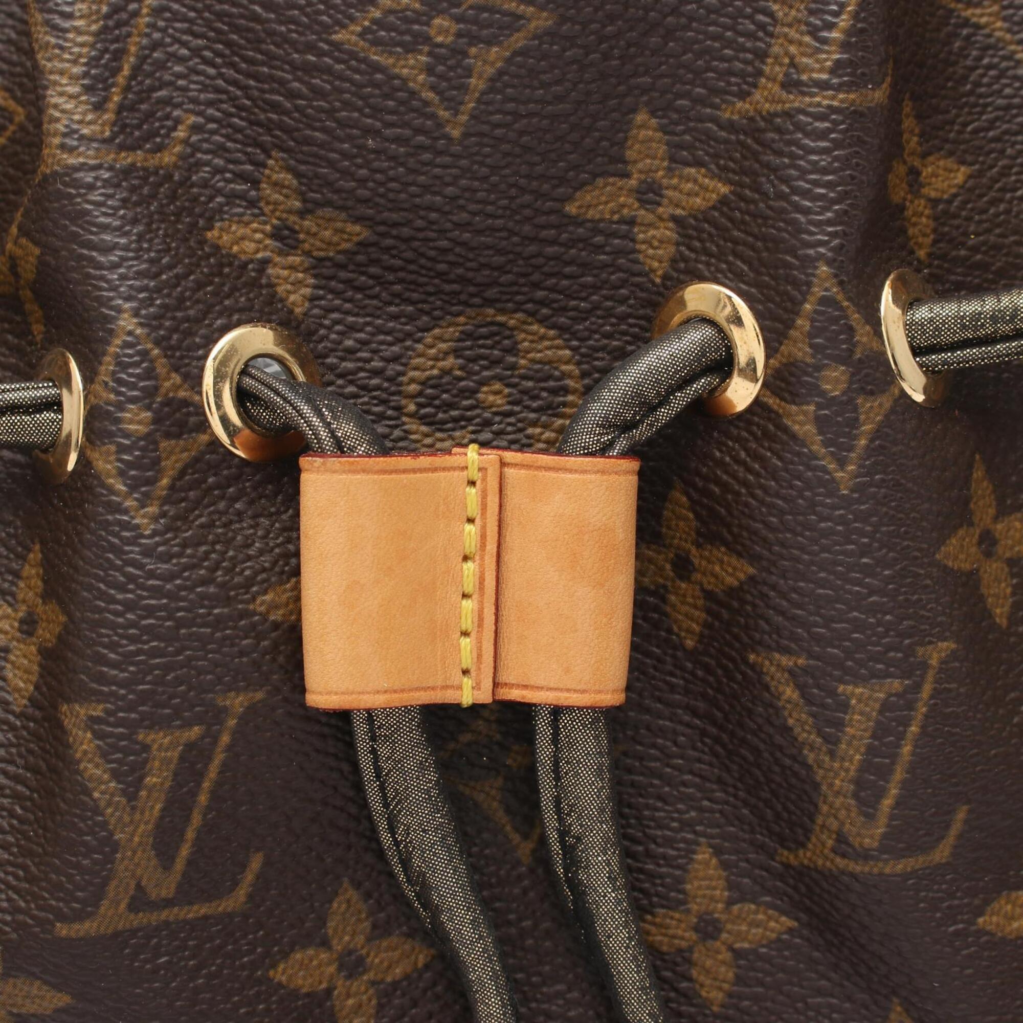 Louis Vuitton Brown Monogram Coated Canvas Handbag Tote Bag (Pre-Owned)