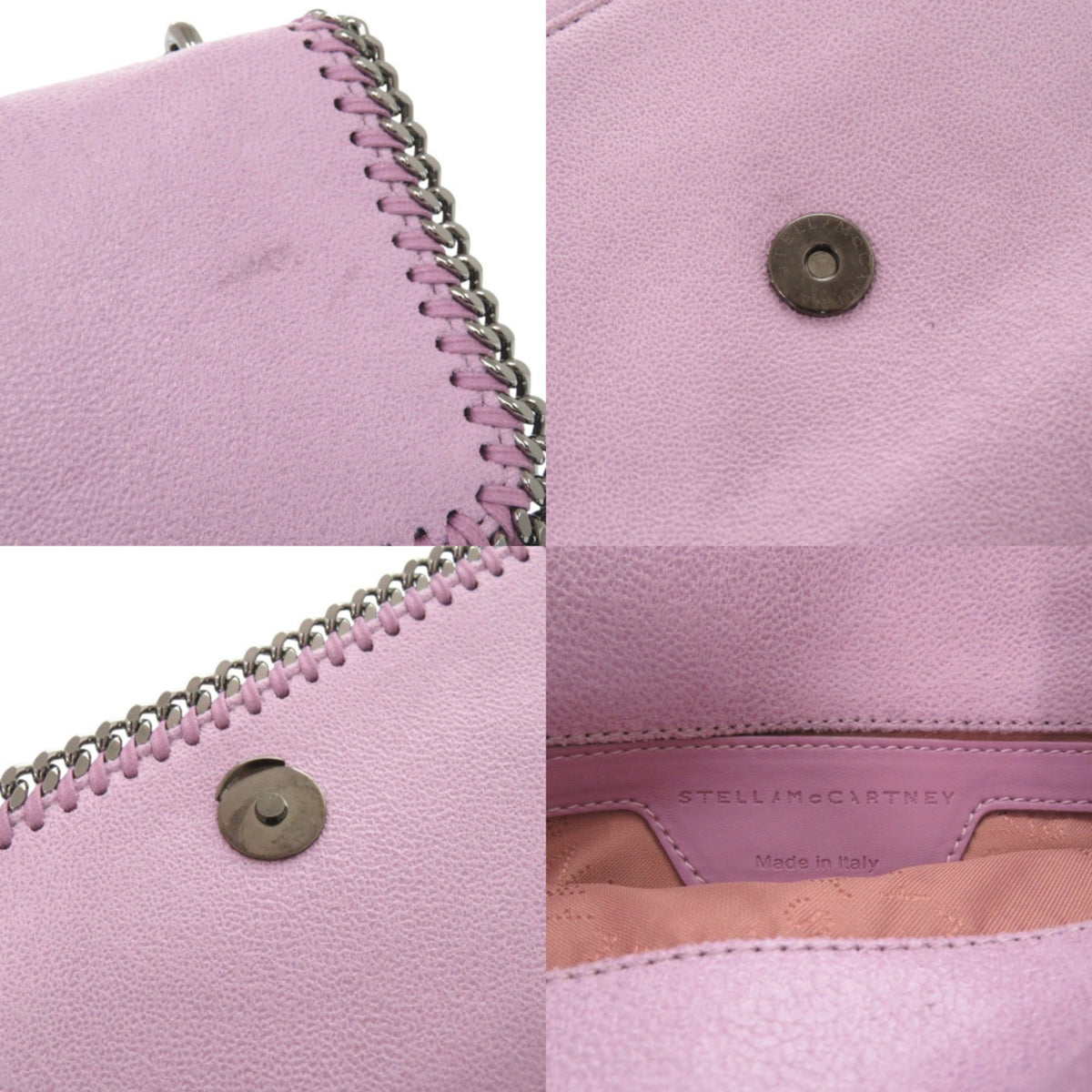 Stella Mccartney Purple Polyester Shoulder Bag (Pre-Owned)