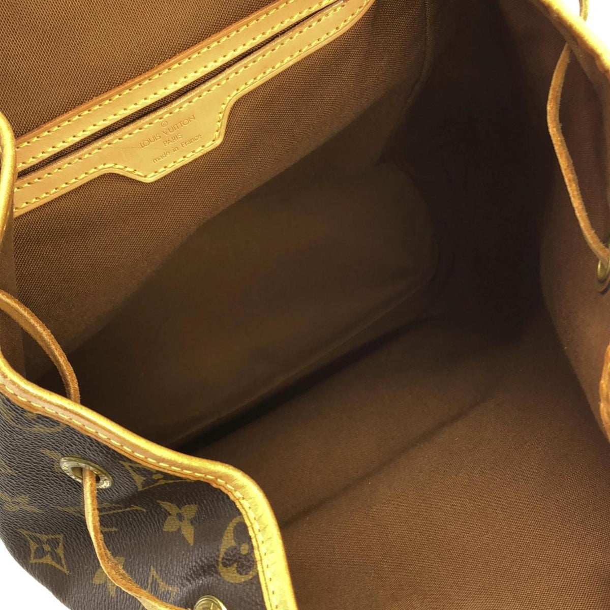 Louis Vuitton Marron Coated Canvas Backpack (Pre-Owned)