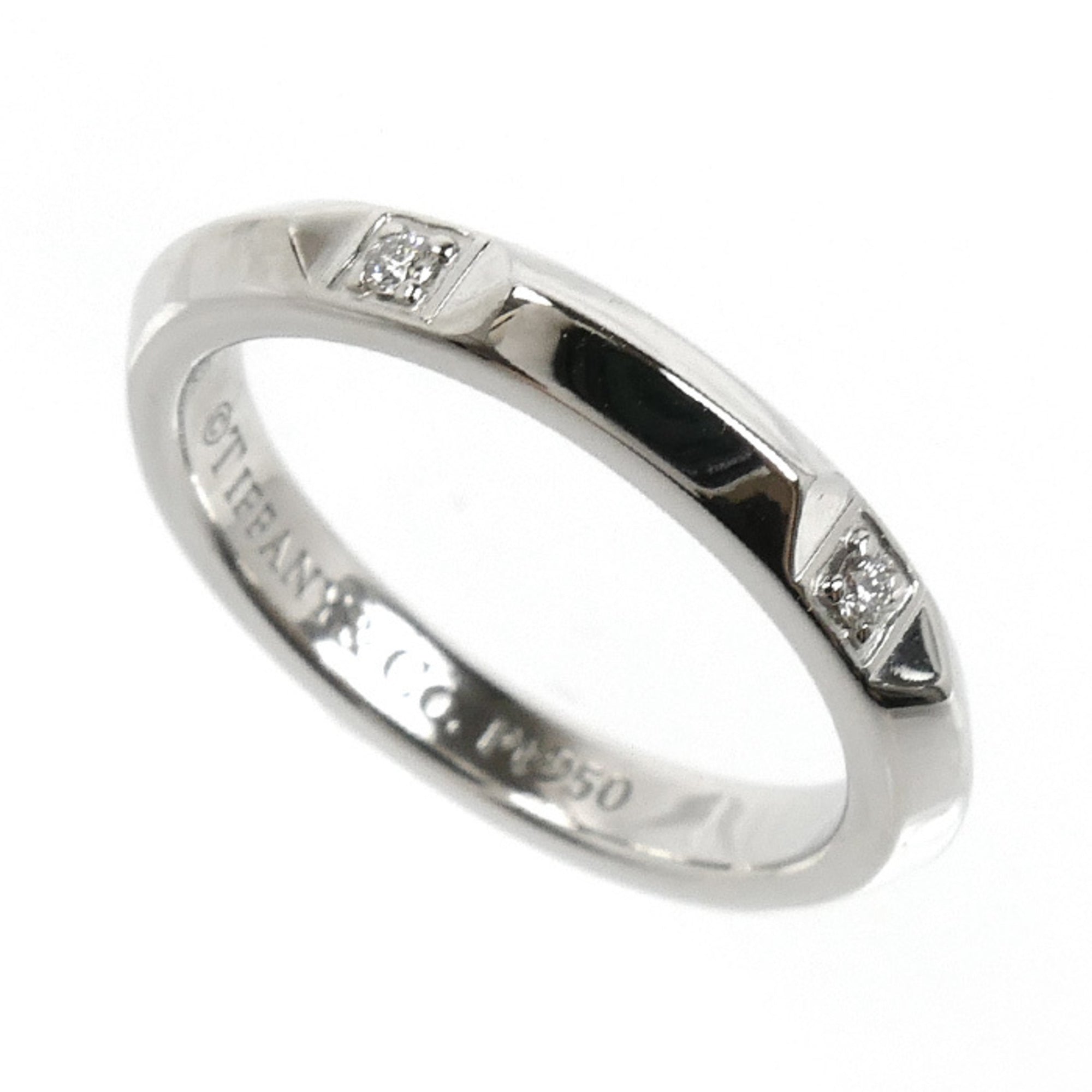 Tiffany Platinum 950 Band Ring (Pre-Owned)