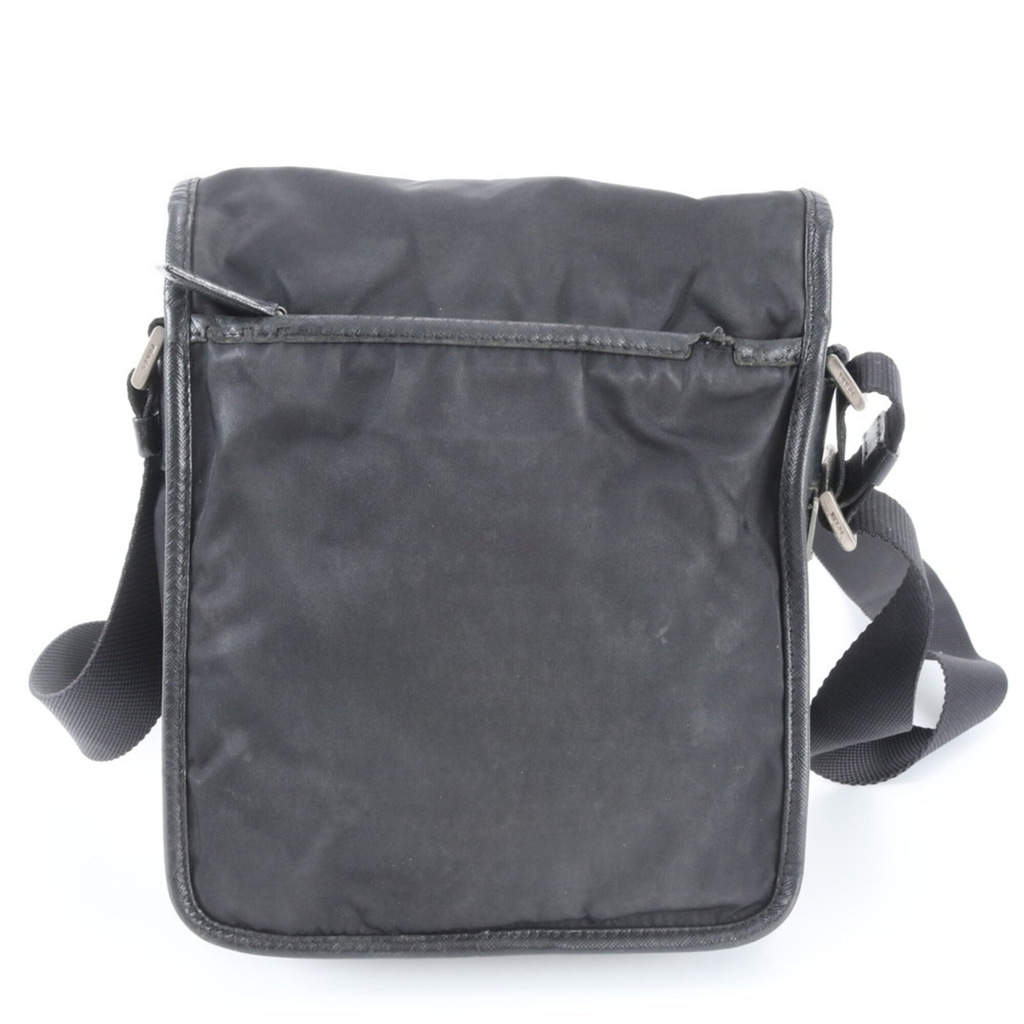 Prada Black Nylon Shoulder Bag (Pre-Owned)
