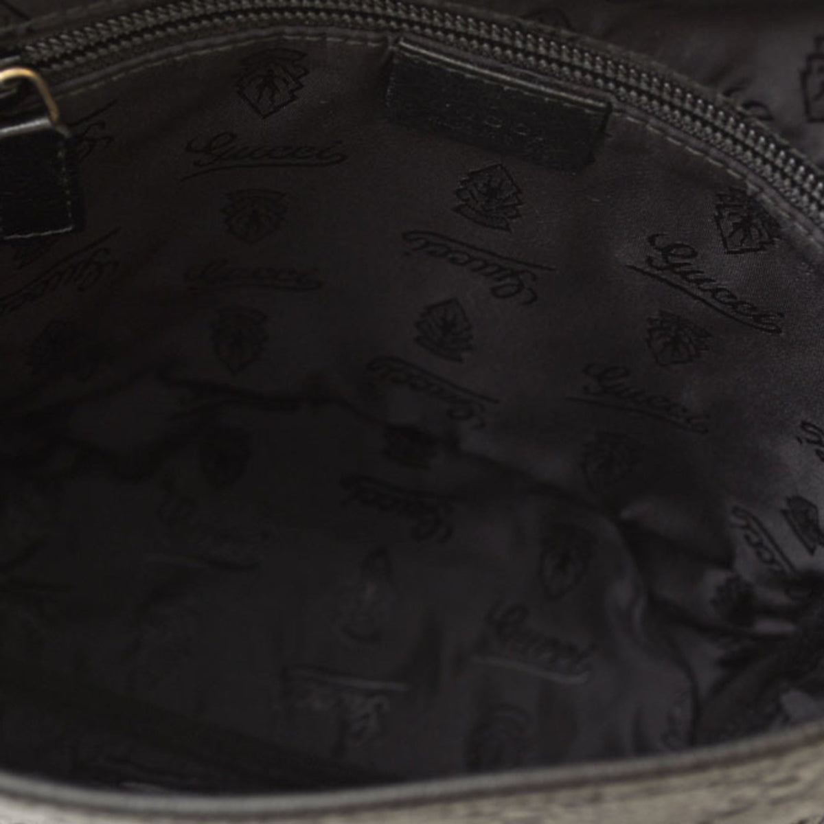 Gucci Black Leather Shoulder Bag (Pre-Owned)