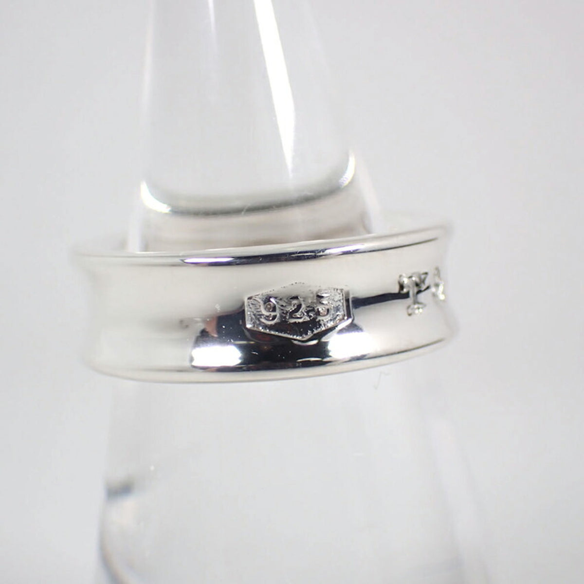 Tiffany Sterling Silver 925 Band Ring (Pre-Owned)