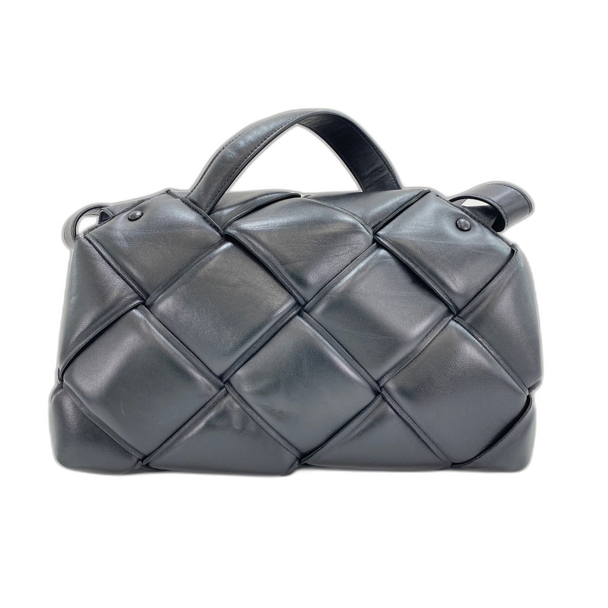 Bottega Veneta Black Shoulder Bag (Pre-Owned)