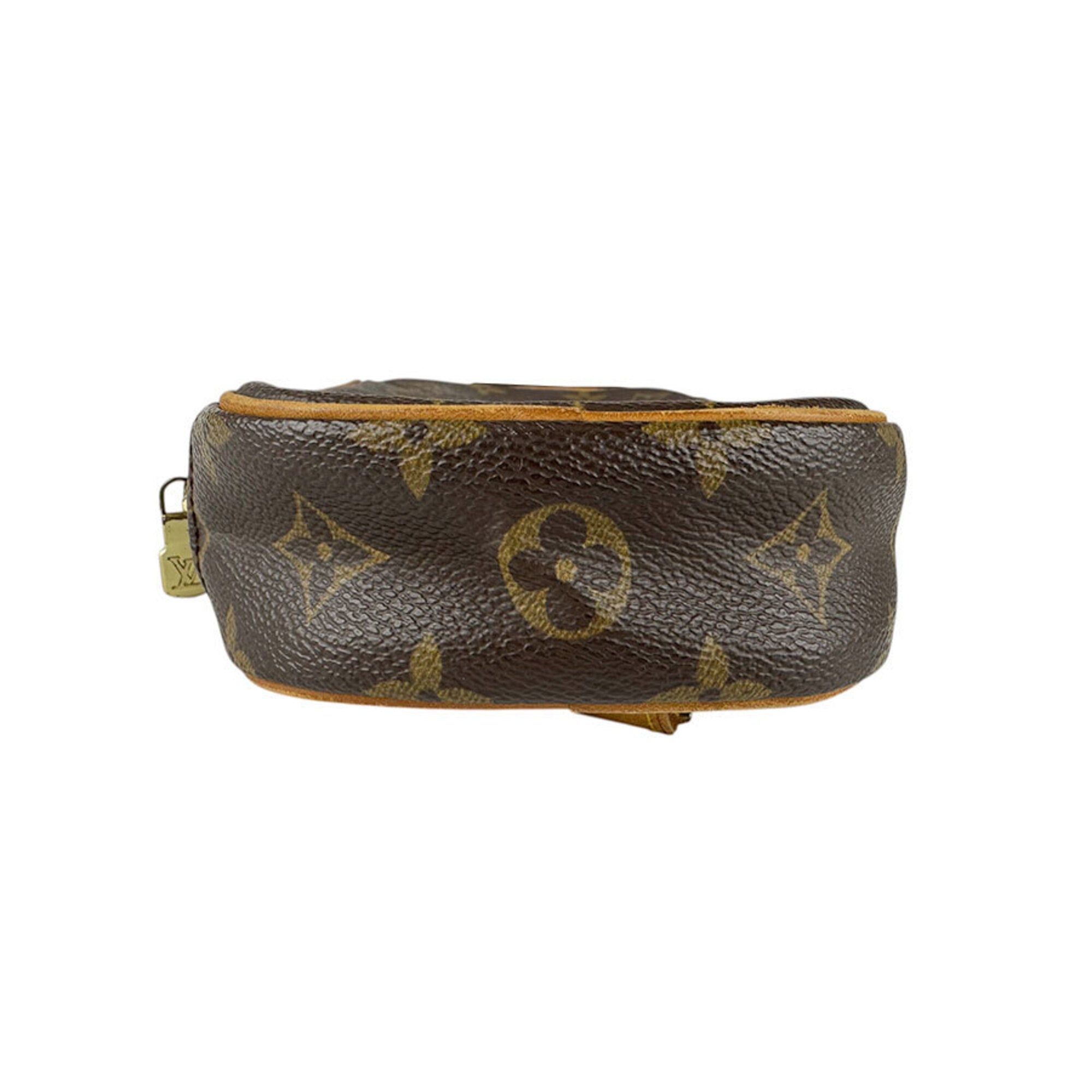 Louis Vuitton Brown Monogram Monogram Pochette Sling Bag (Pre-Owned)
