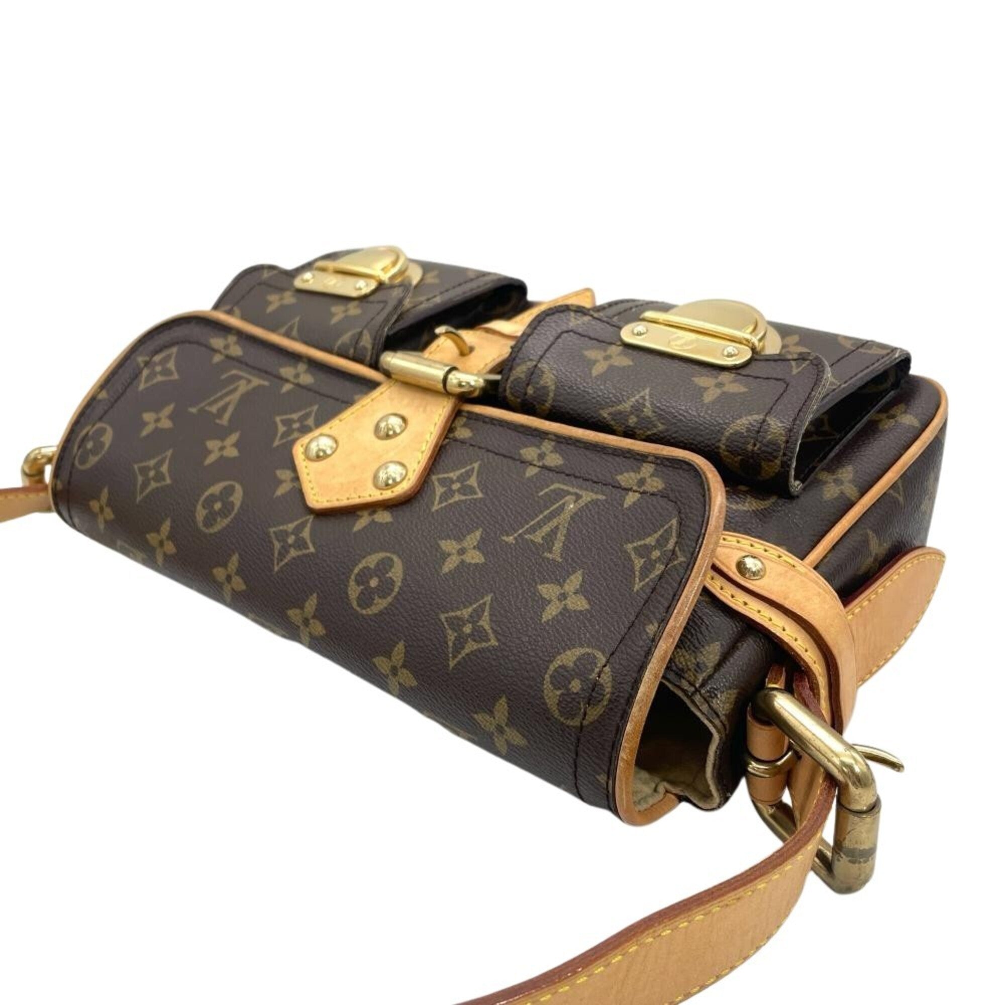 Louis Vuitton Brown Monogram Shoulder Bag (Pre-Owned)