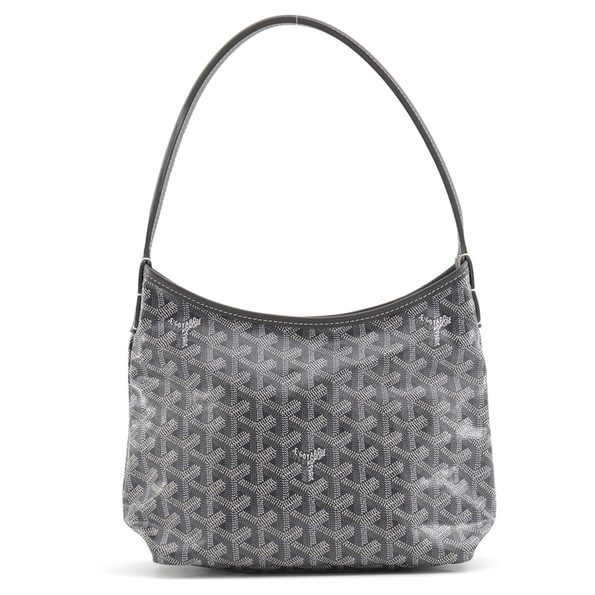 Goyard Gray Pvc Leather Handbag Pouch (Pre-Owned)