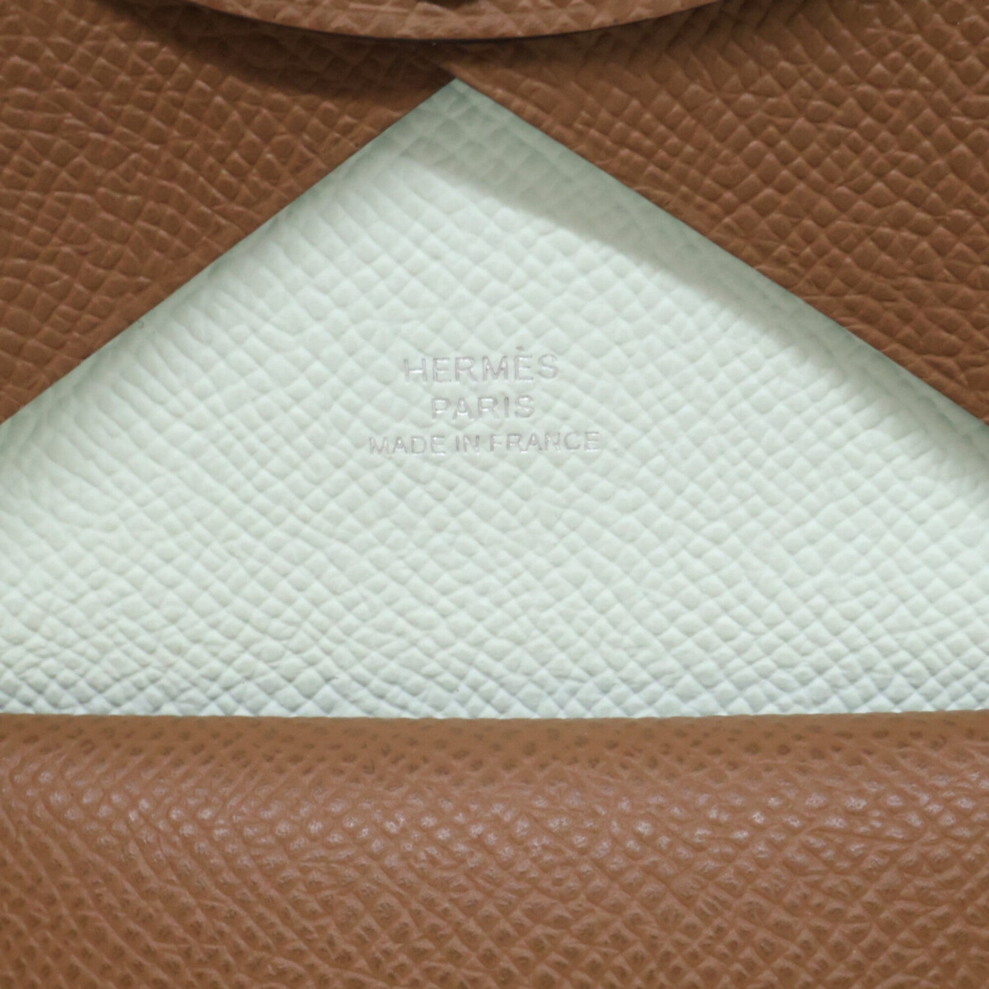 Hermes Alezan Epsom Leather Coin Purse/Coin Case (Pre-Owned)