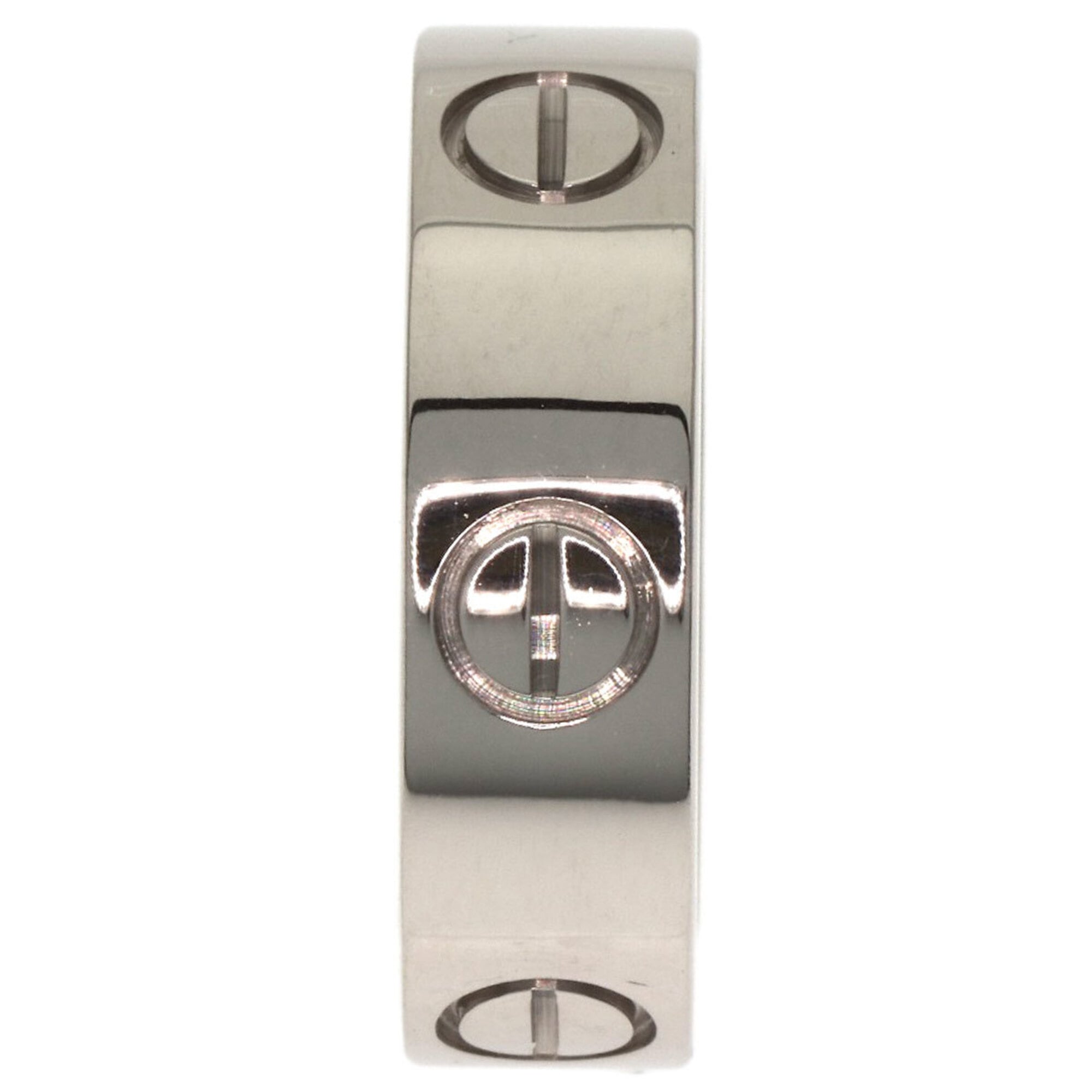 Cartier Love White Gold (18K) Band Ring (Pre-Owned)