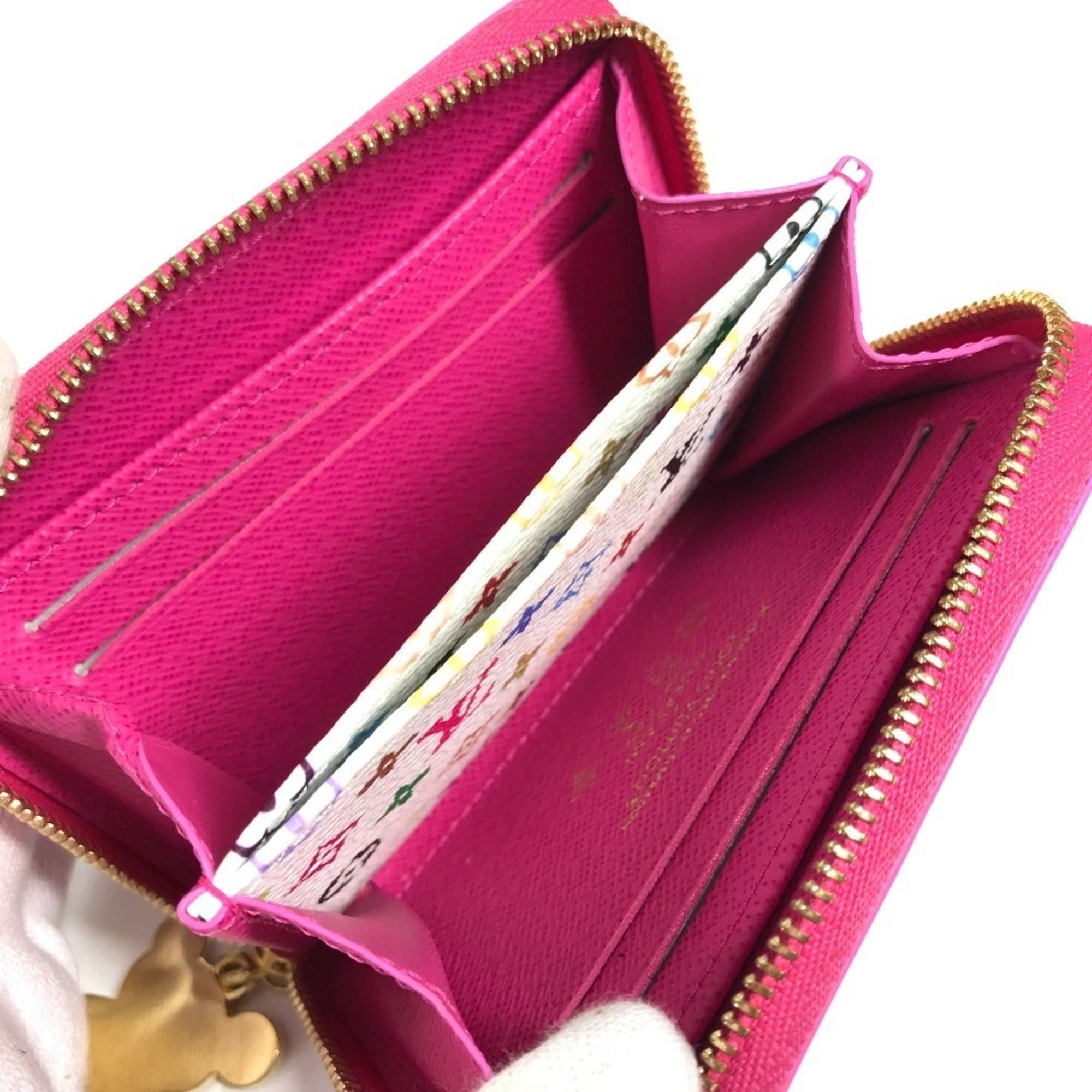 Louis Vuitton Epi Pink Epi Leather Coin Purse/Coin Case (Pre-Owned)