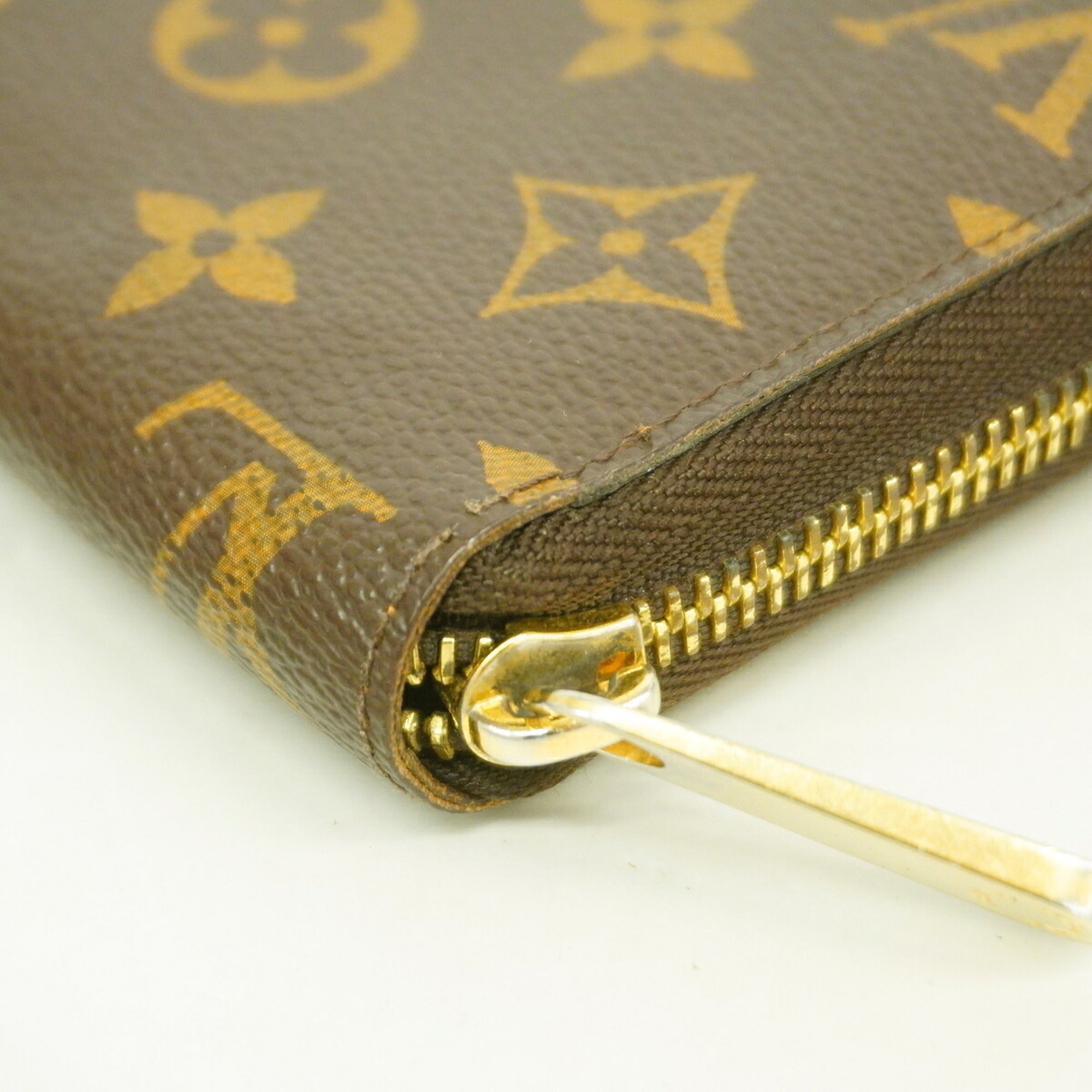 Louis Vuitton Brown Long Wallet (Bi-Fold) (Pre-Owned)