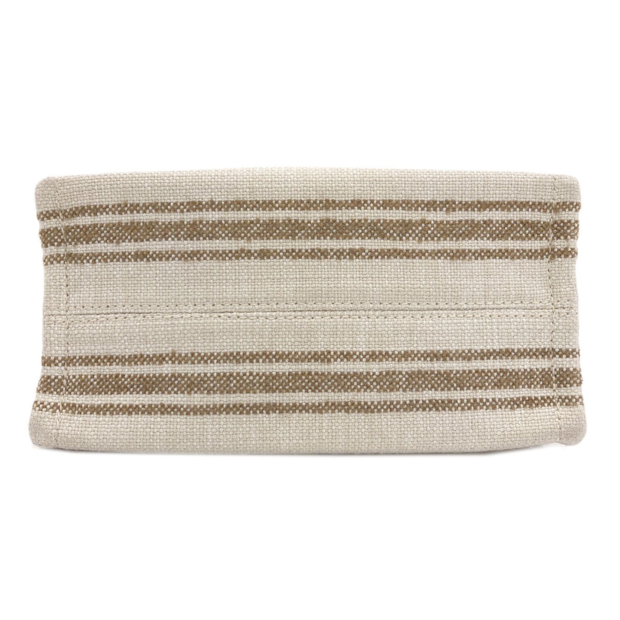 Celine Beige Canvas Handbag (Pre-Owned)