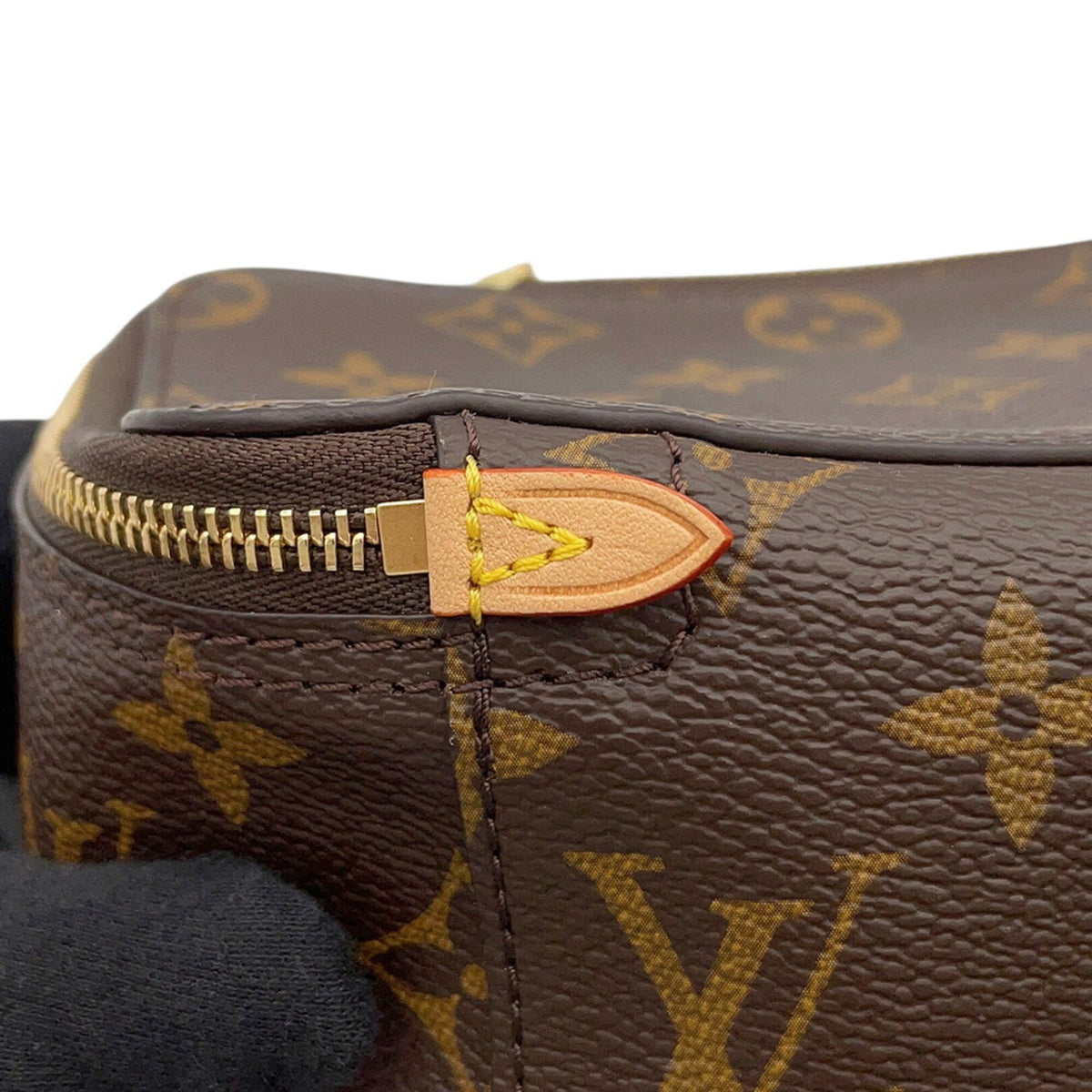 Louis Vuitton Brown Monogram Handbag Pouch (Pre-Owned)