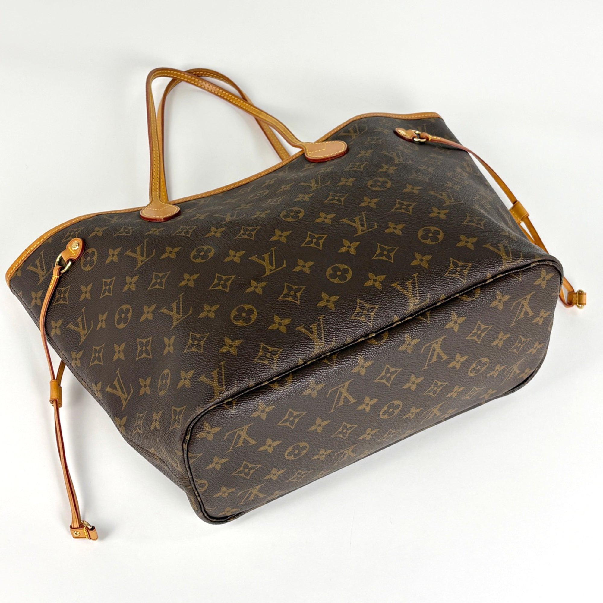 Louis Vuitton Brown Monogram Shoulder Bag Tote Bag (Pre-Owned)