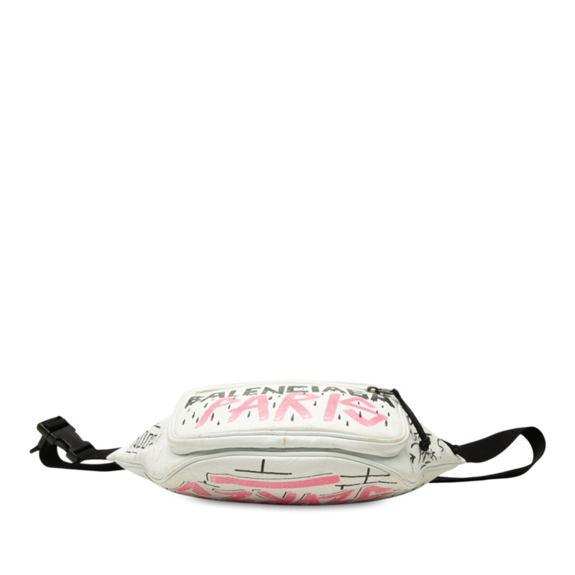 Balenciaga White Leather Sling Bag (Pre-Owned)
