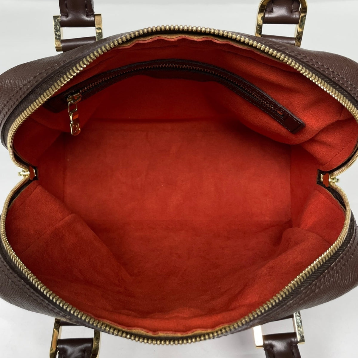 Louis Vuitton Brown Damier Canvas Handbag (Pre-Owned)